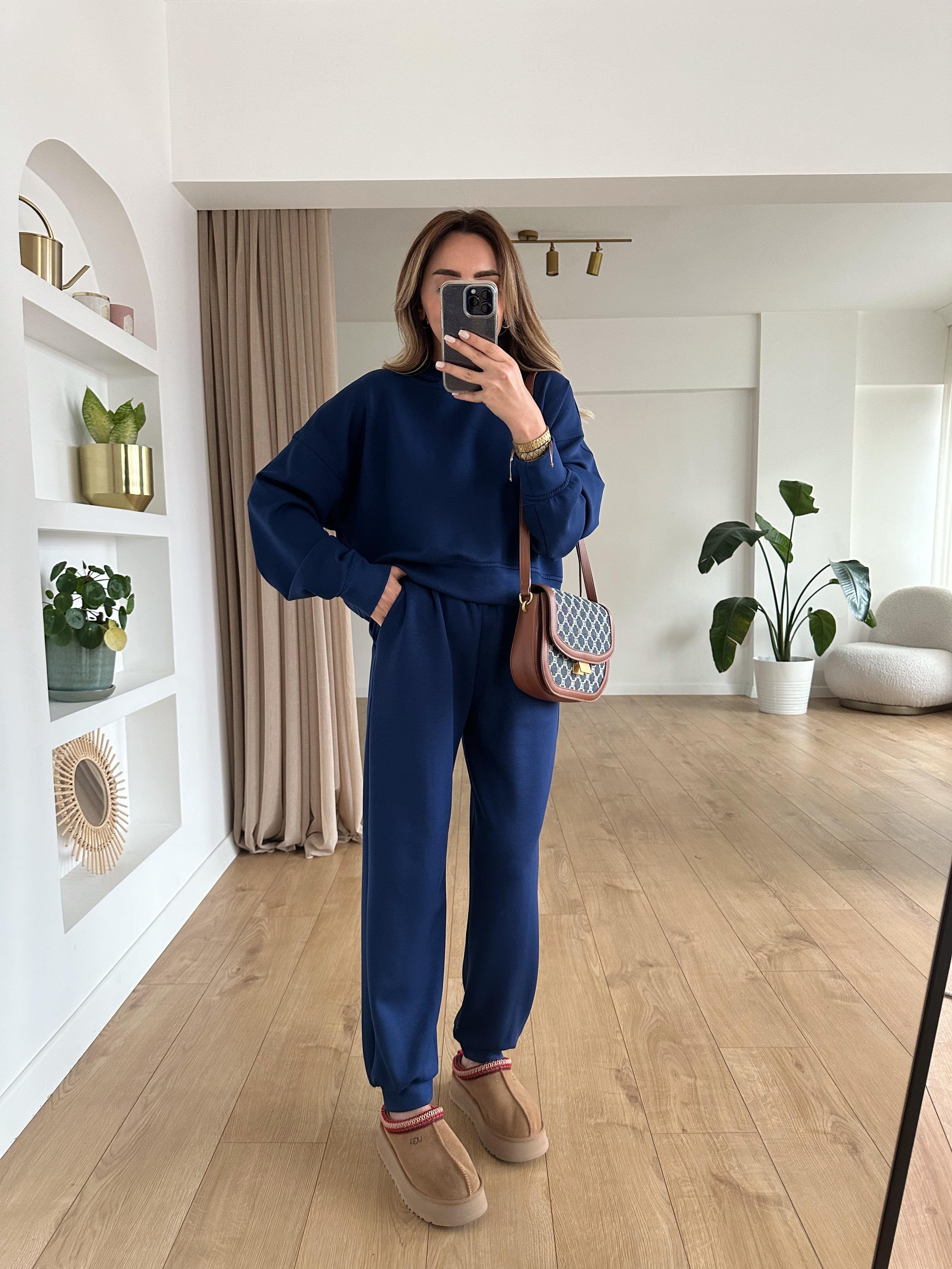 HOLLY İNDİGO KAPÜŞONLU MODAL TAKIM