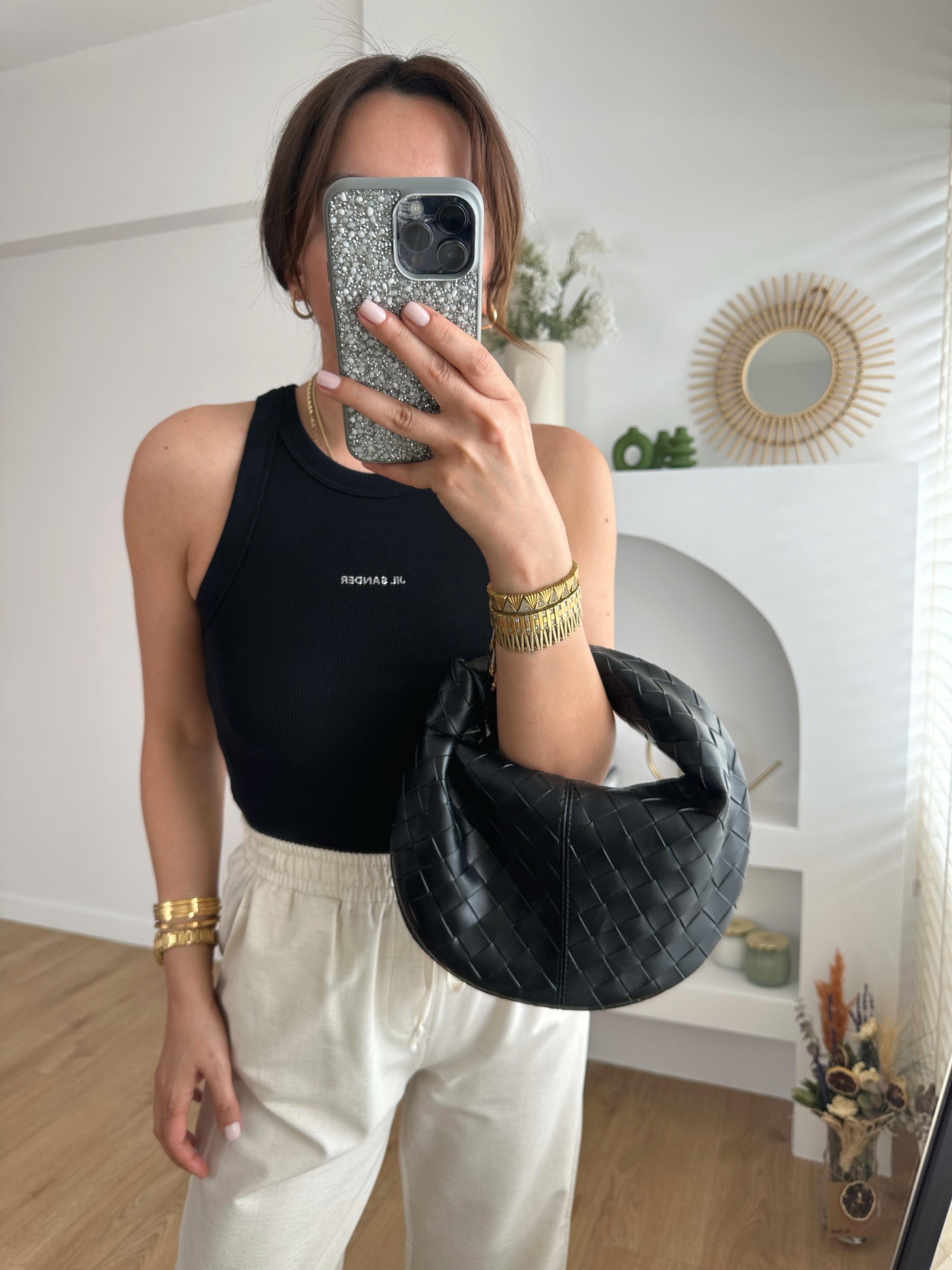 JIL SANDER SİYAH FİTİLLİ PREMİUM ATLET