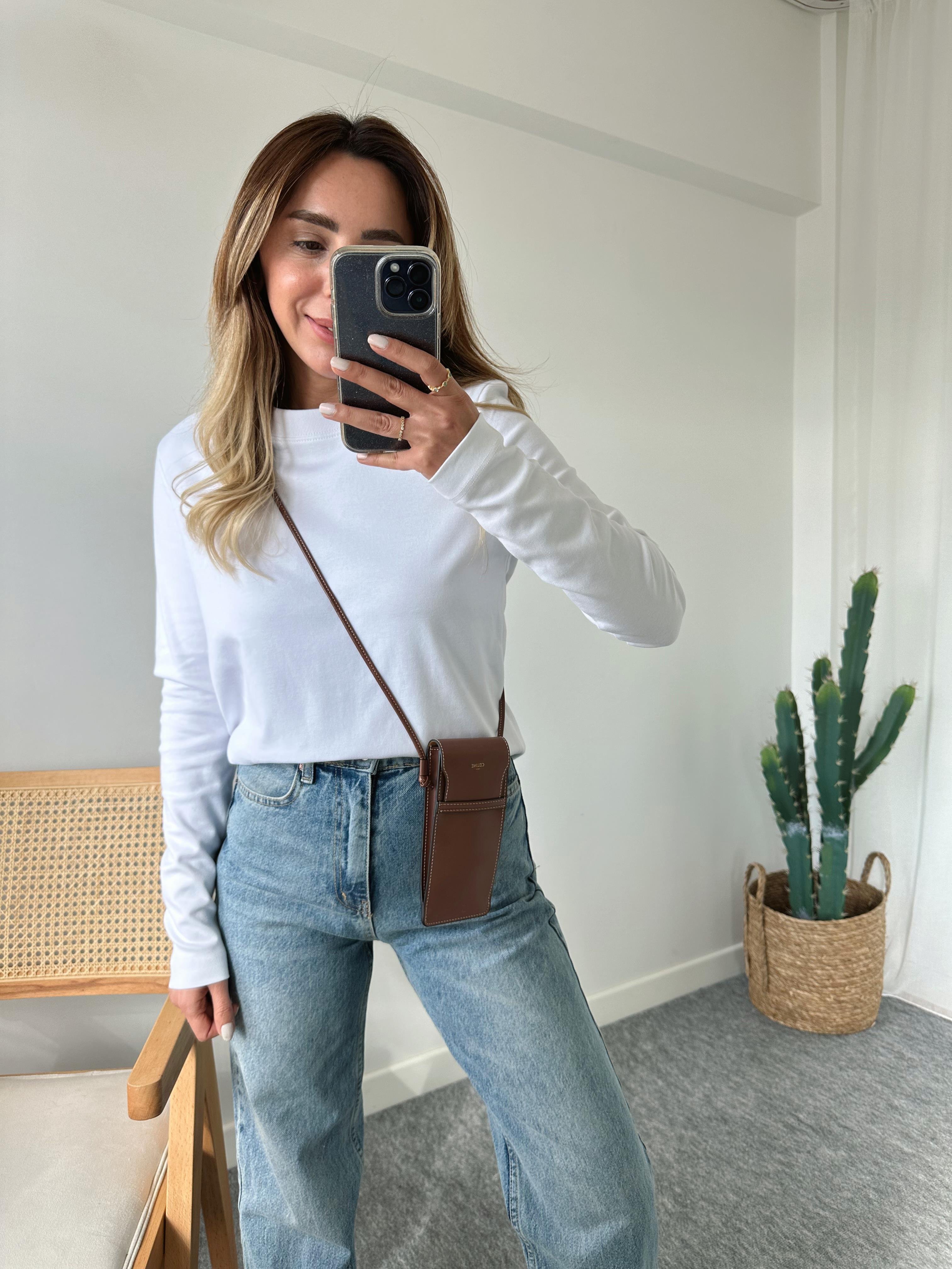 KAROL BEYAZ %100 PAMUK SWEAT