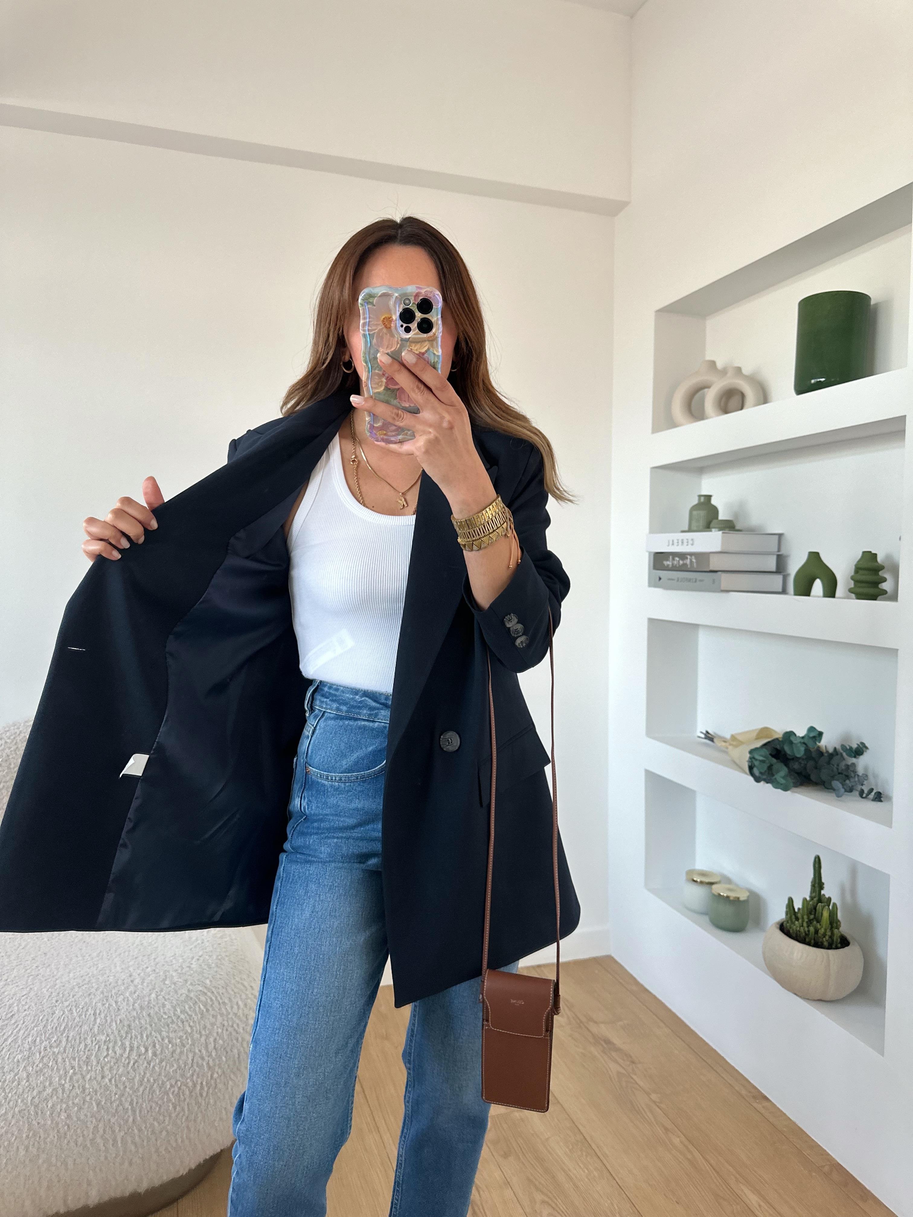 LACİVERT ASTARLI OVERSIZE PREMIUM BLAZER CEKET