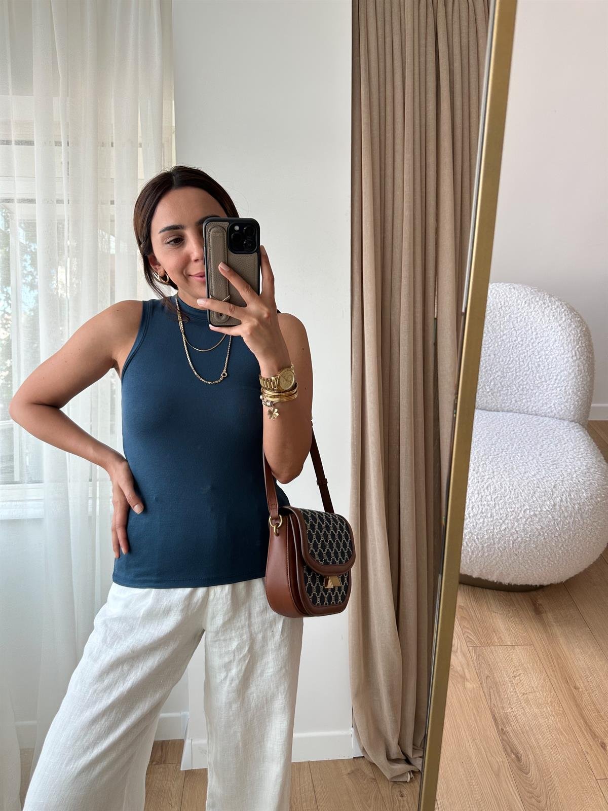 LACİVERT MODAL ATLET