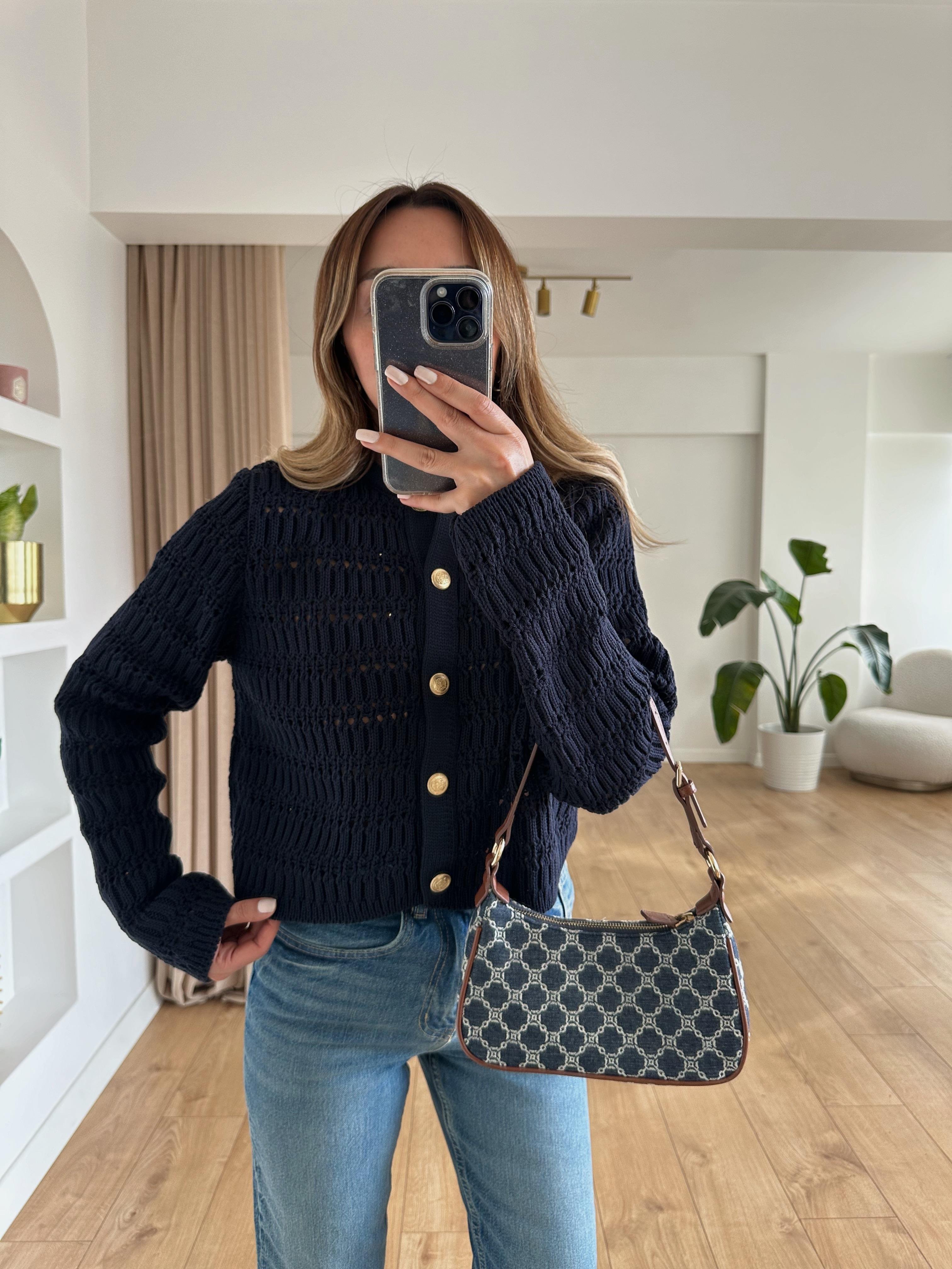 LACİVERT PREMIUM TRİKO HIRKA 