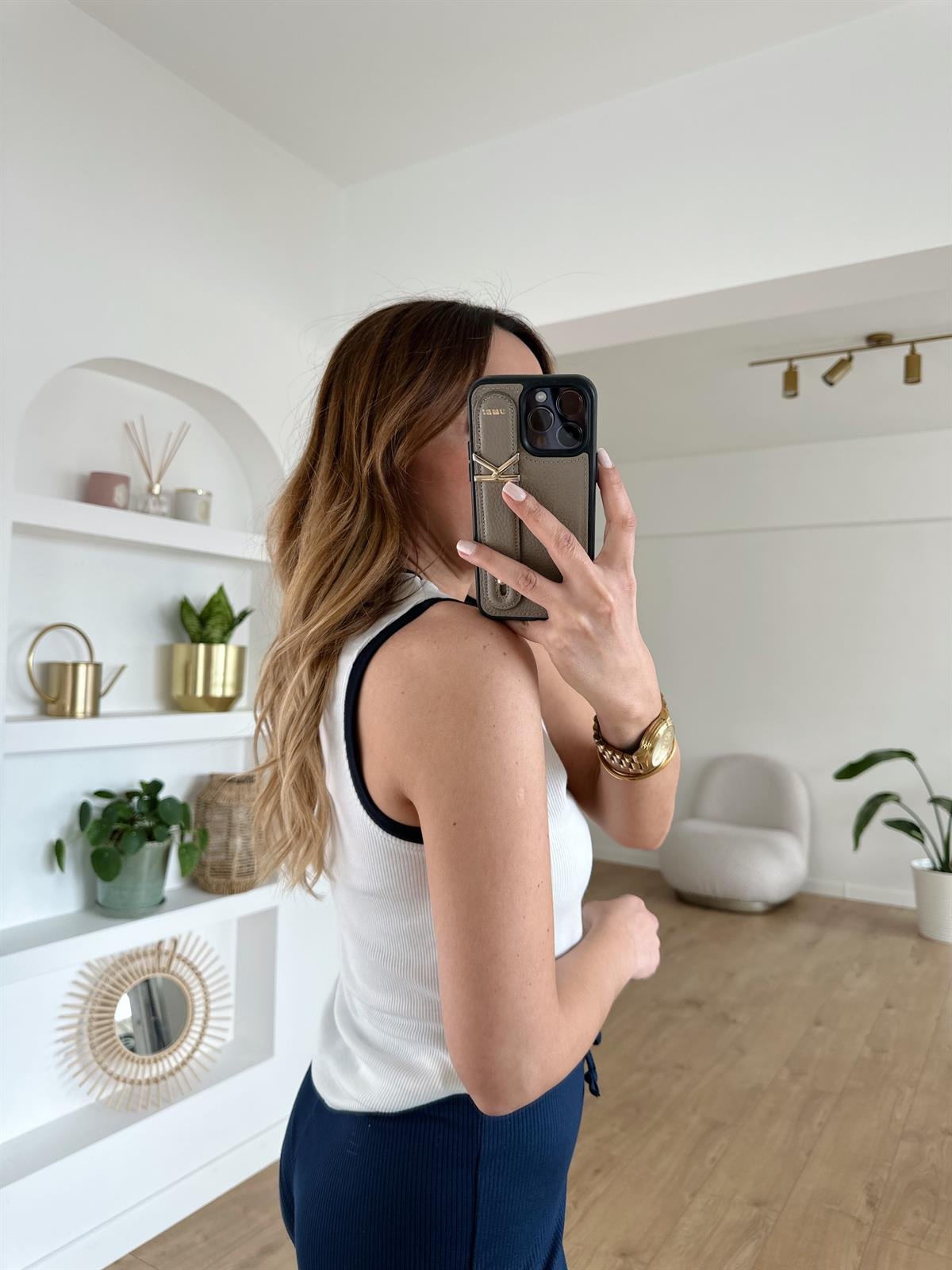 LACİVERT ŞERİTLİ MASSMO ATLET