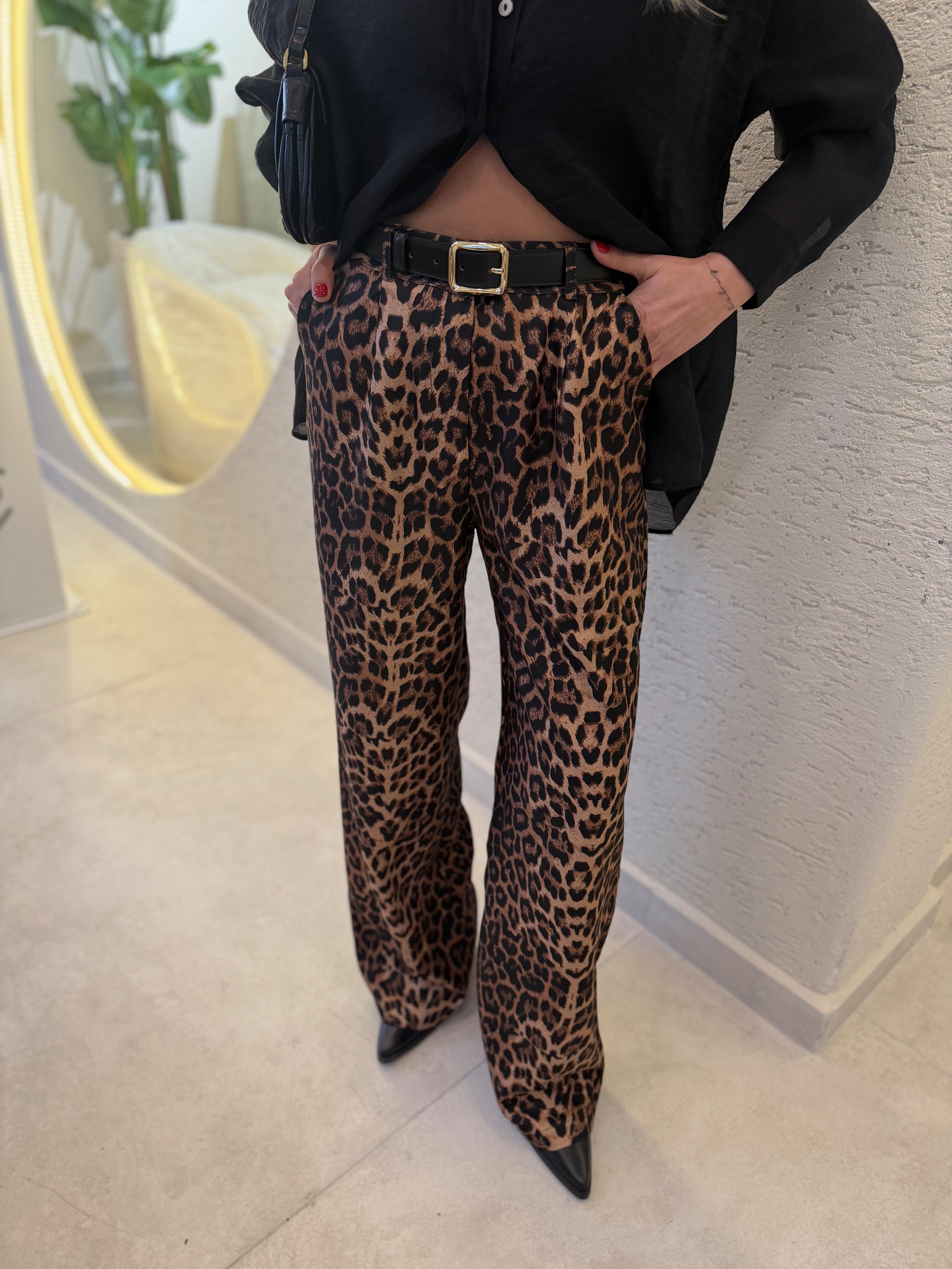 Low 1680 Leopar Pantolon