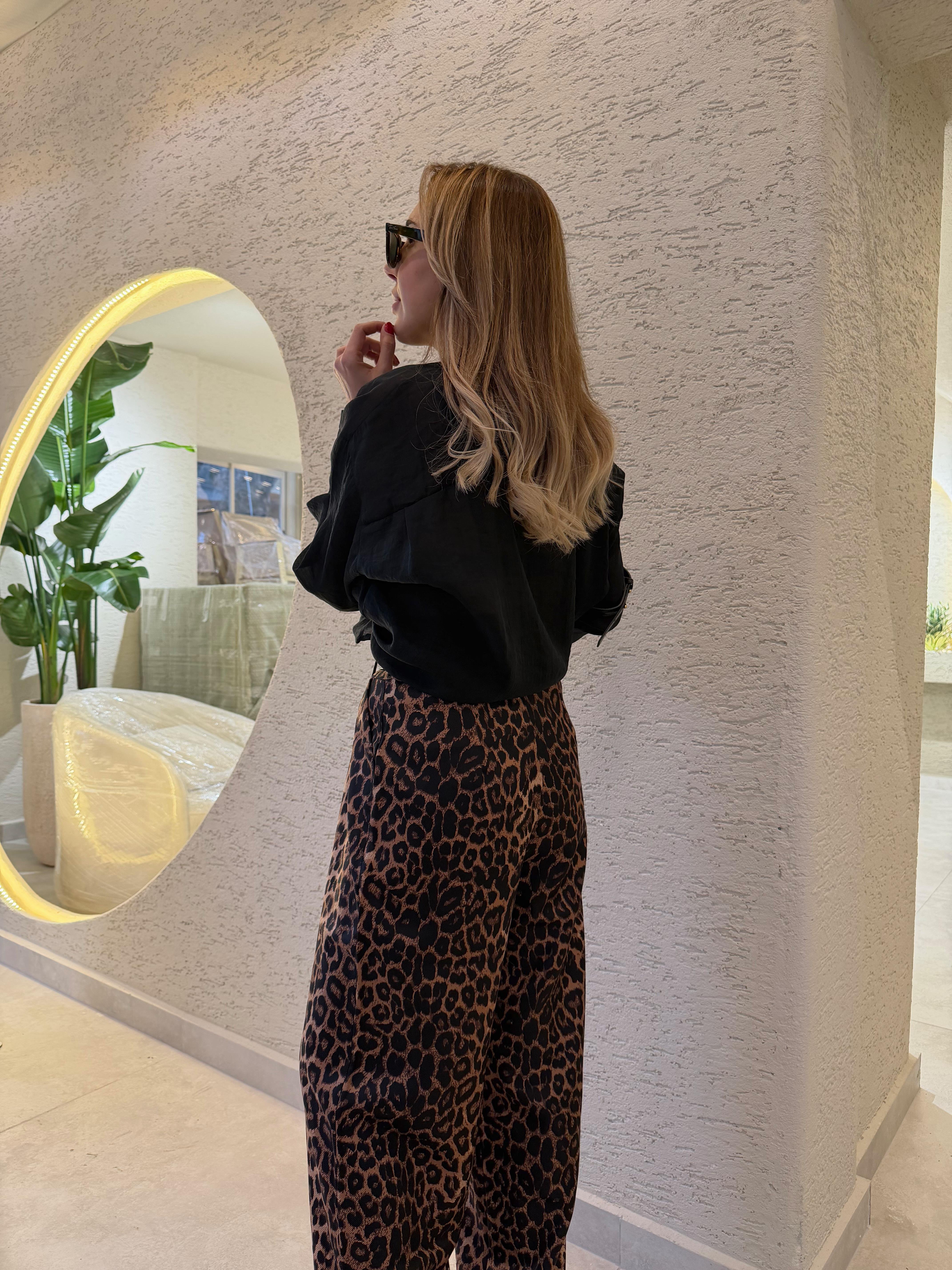 Low 1680 Leopar Pantolon