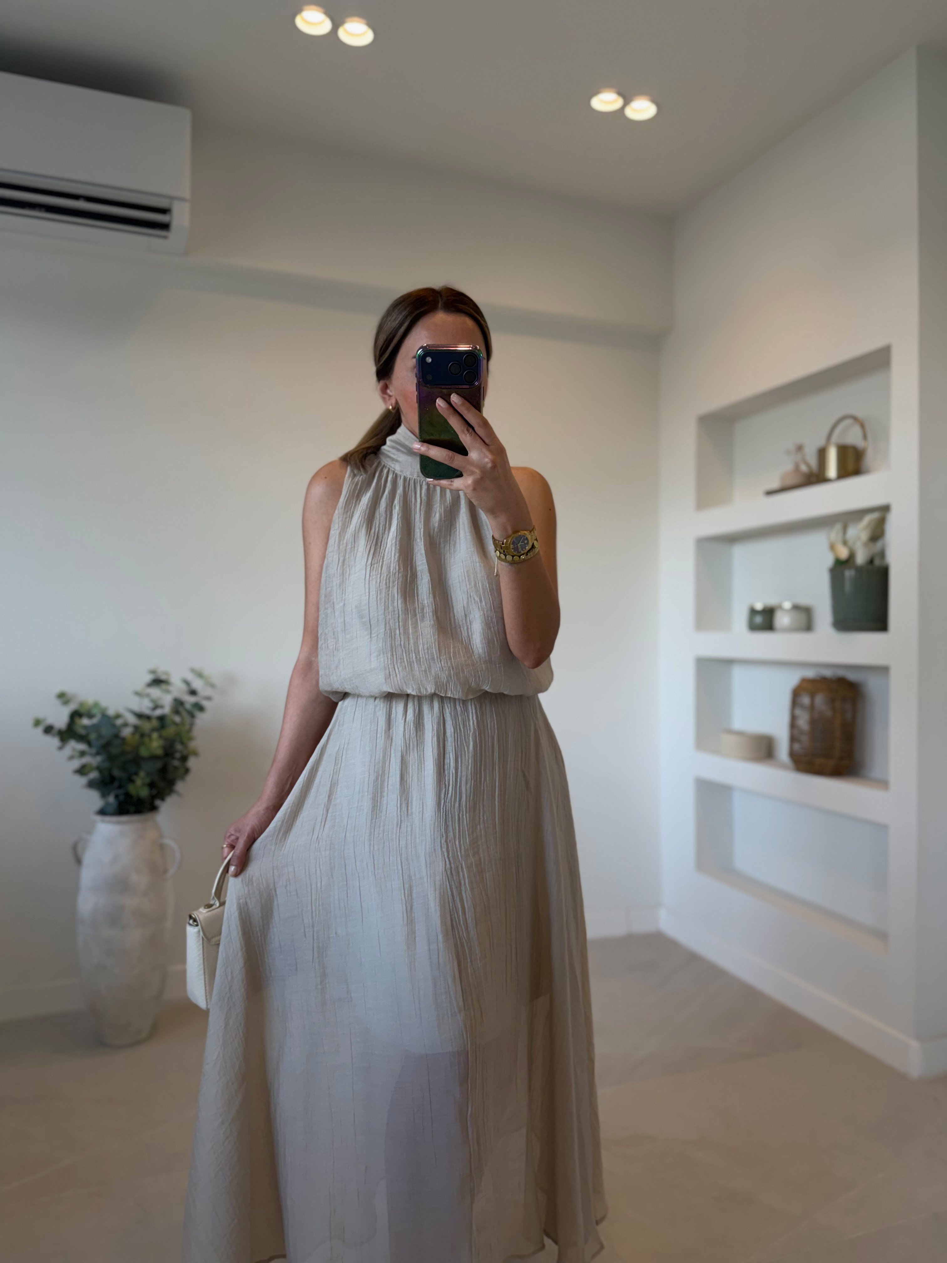 Low 7364 Bej Etek Bluz Takım