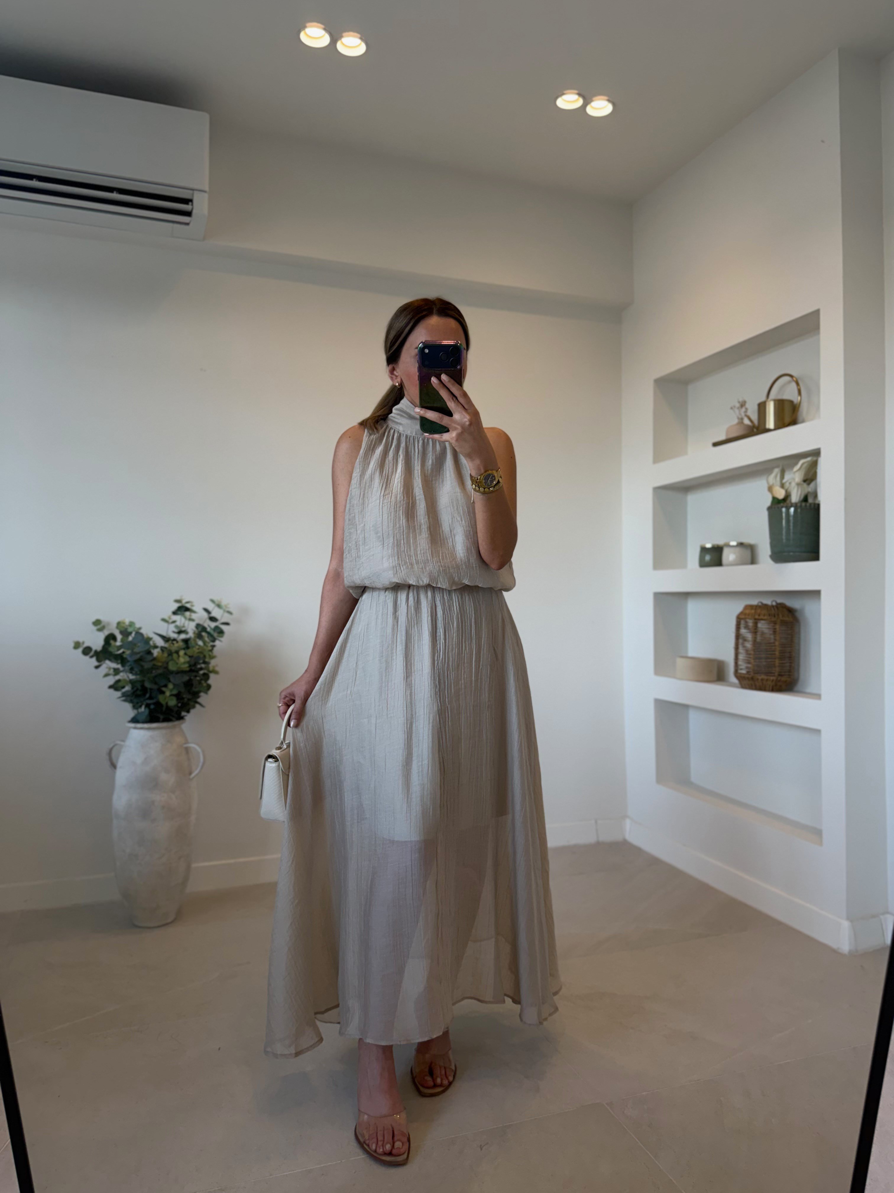 Low 7364 Bej Etek Bluz Takım