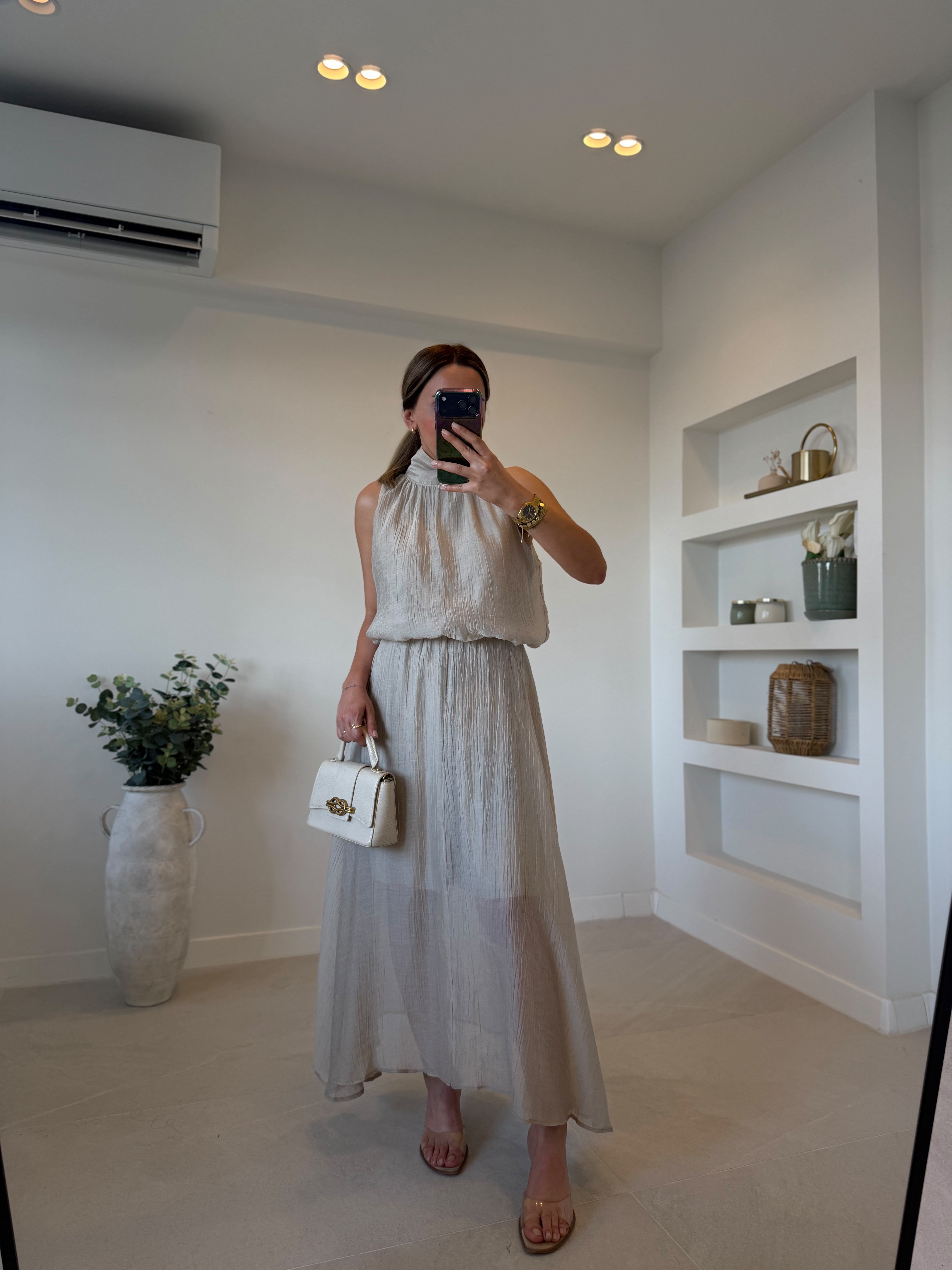 Low 7364 Bej Etek Bluz Takım
