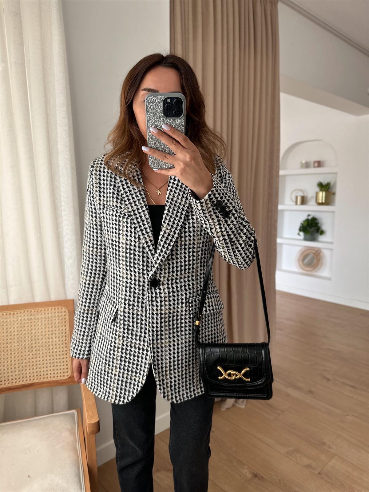 LOW KAZAYAĞI ASTARLI BLAZER CEKET