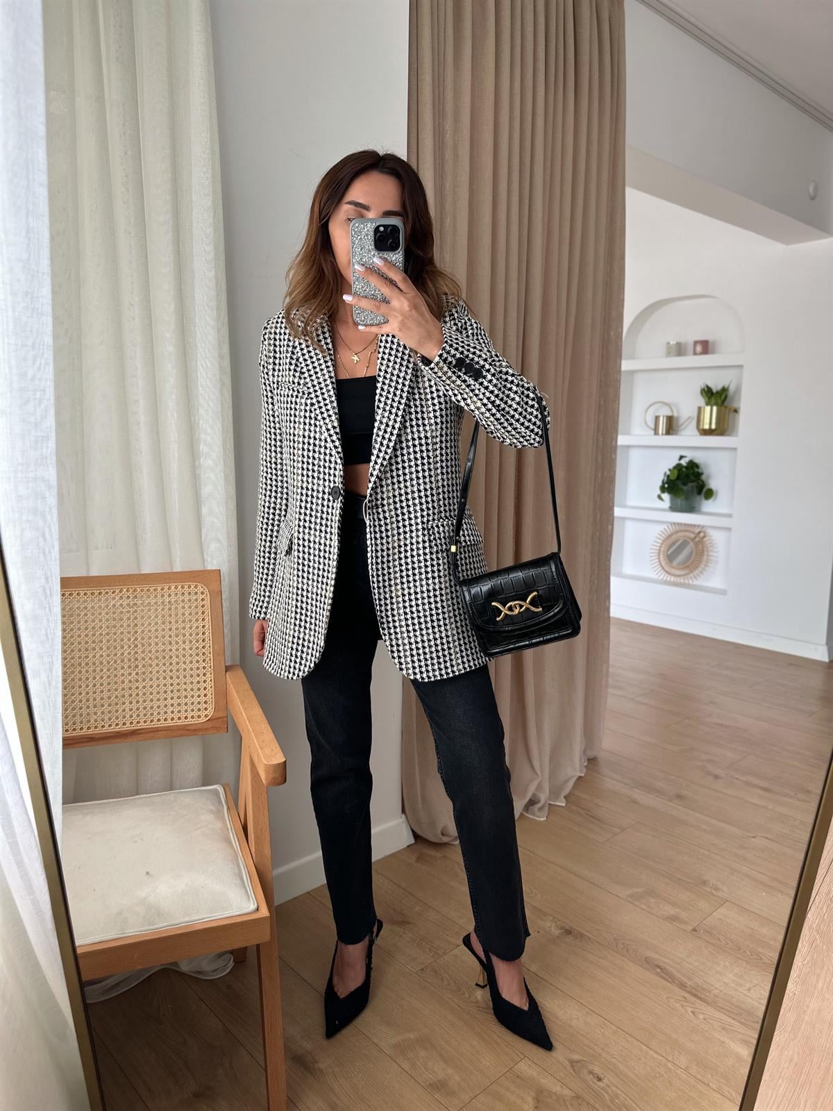 LOW KAZAYAĞI ASTARLI BLAZER CEKET
