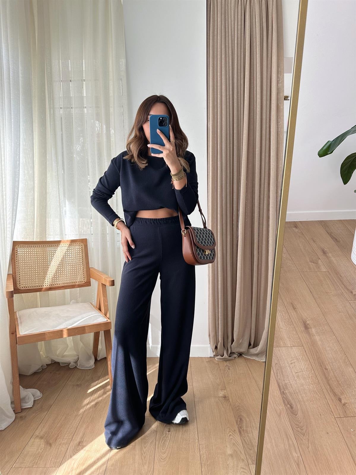 LOW LACİVERT FİTİLLİ TAKIM 