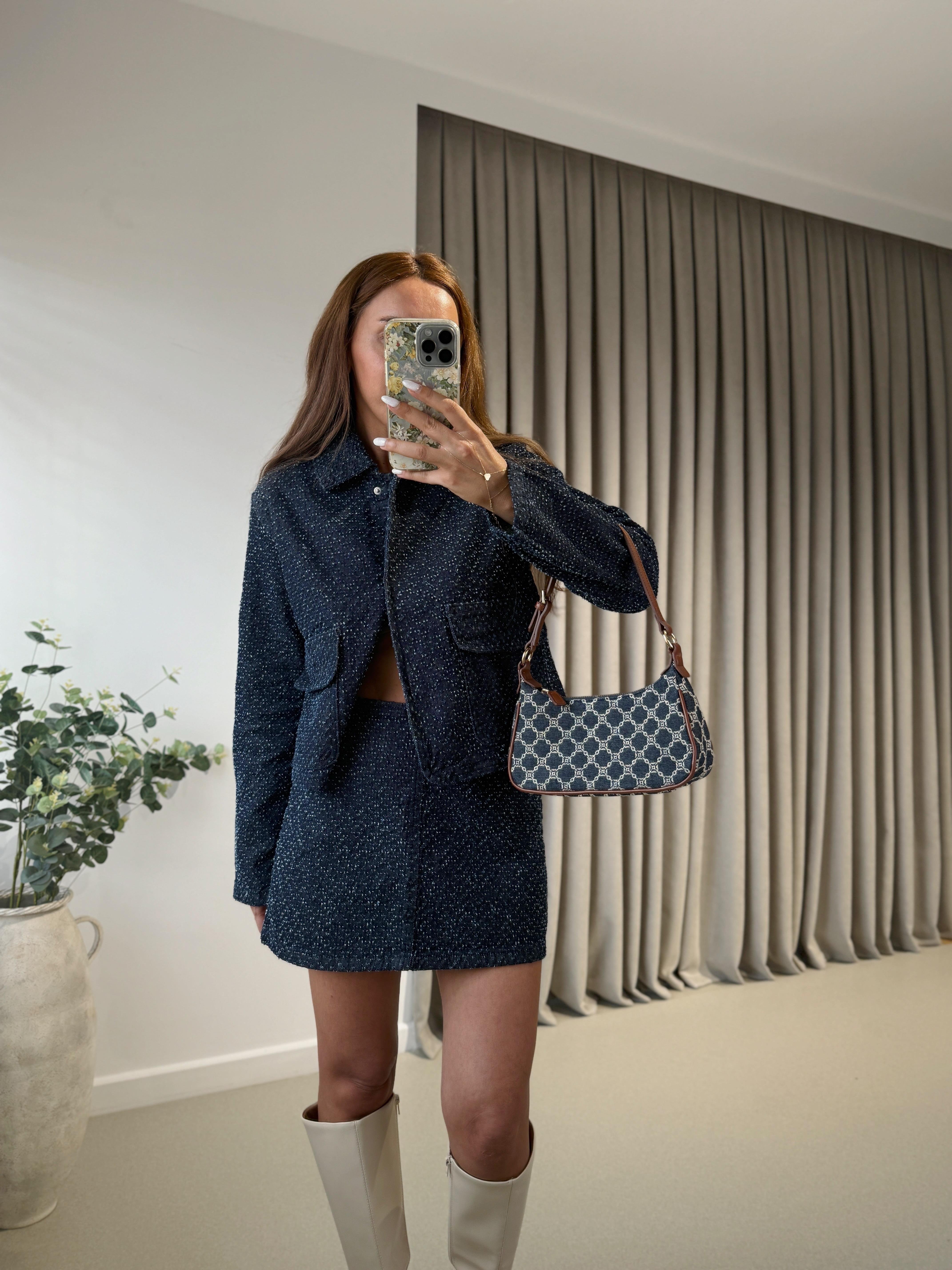 Low Massmo Model  Denim Takım