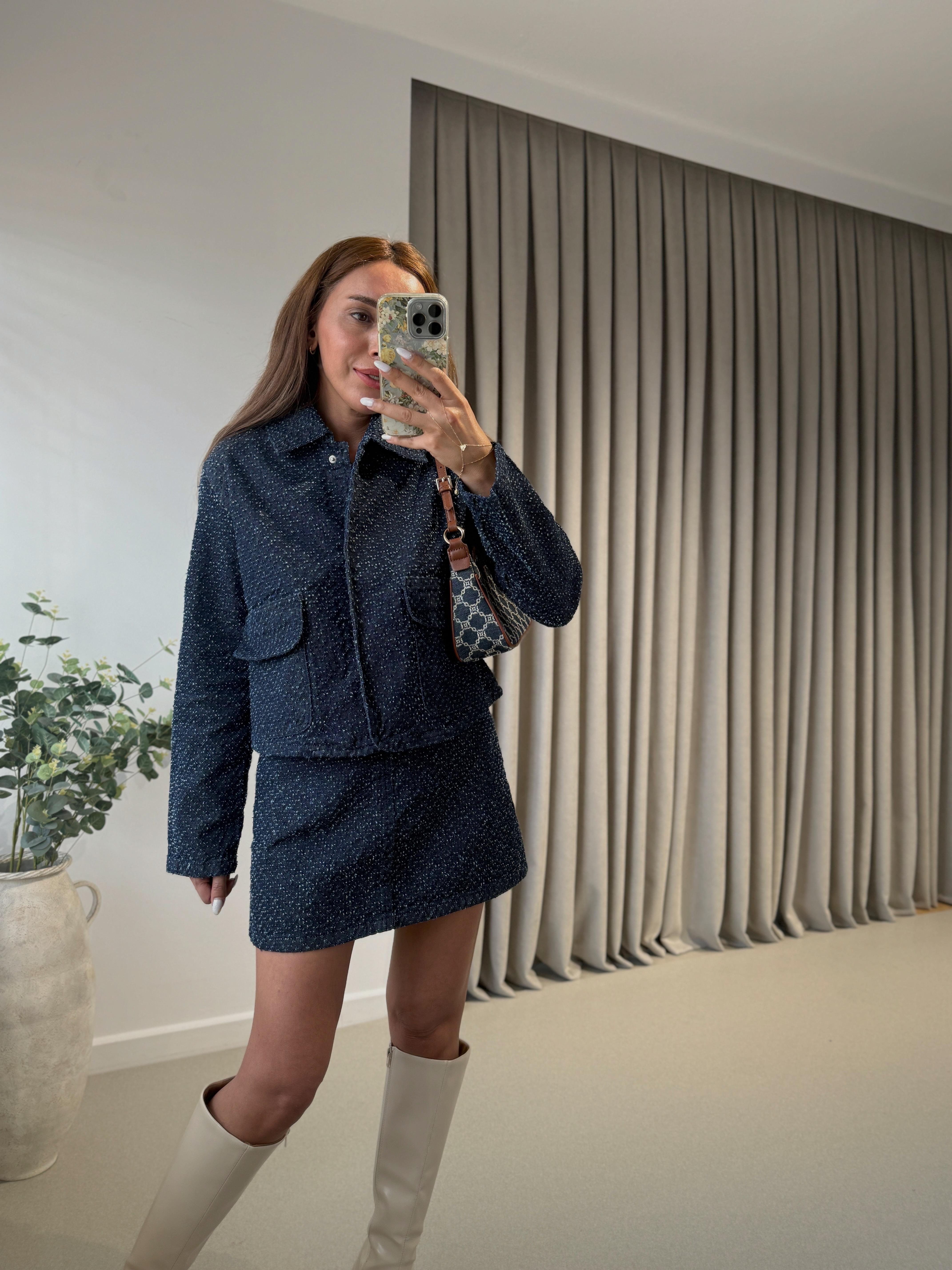 Low Massmo Model  Denim Takım