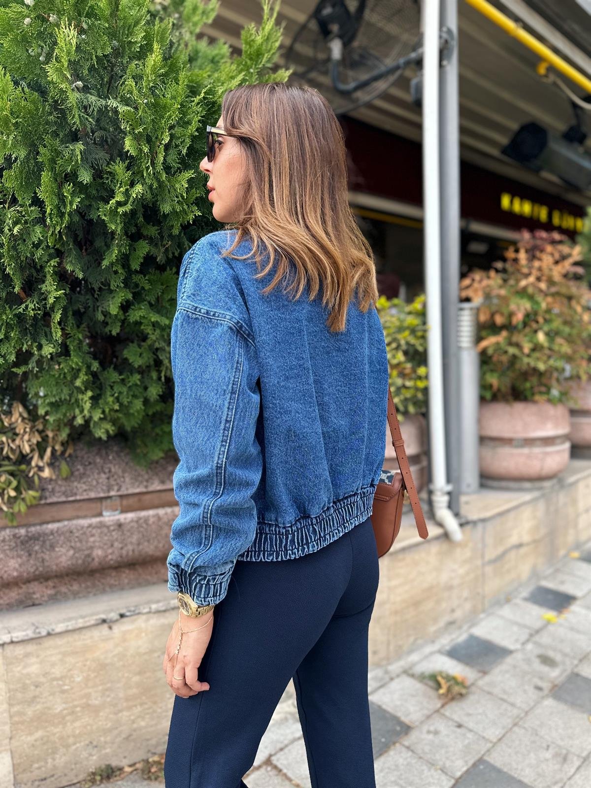 MASSMO MODEL JEAN BOMBER CEKET