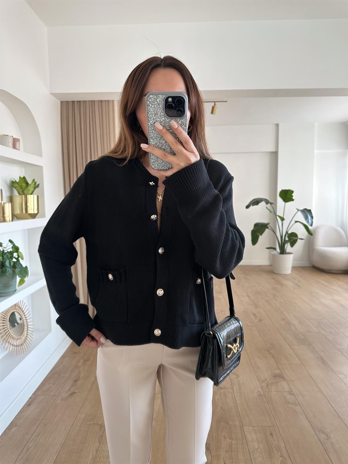 MASSMO MODEL SİYAH PREMIUM HIRKA
