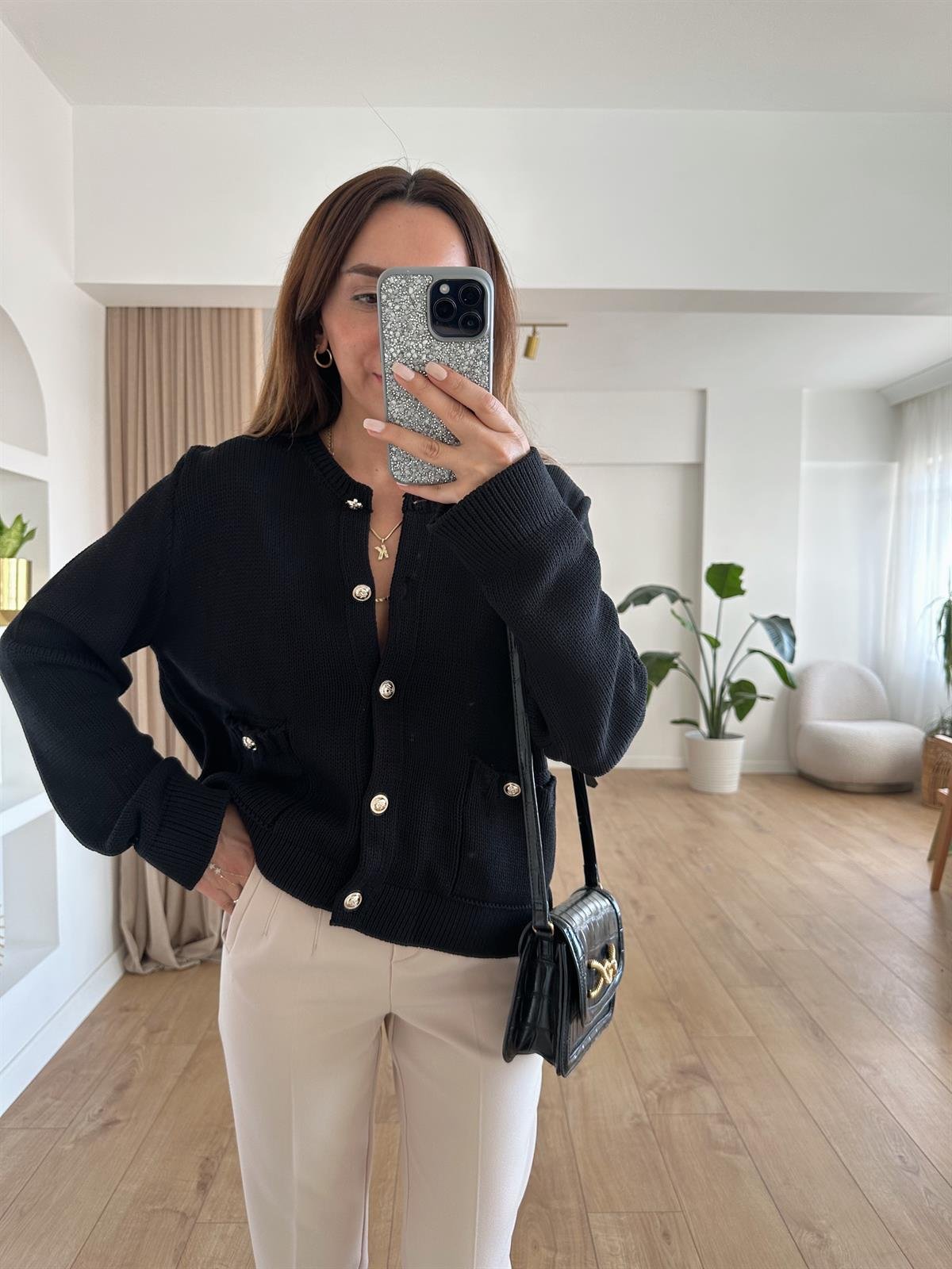 MASSMO MODEL SİYAH PREMIUM HIRKA
