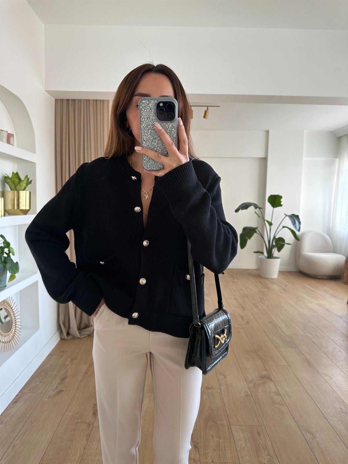 MASSMO MODEL SİYAH PREMIUM HIRKA