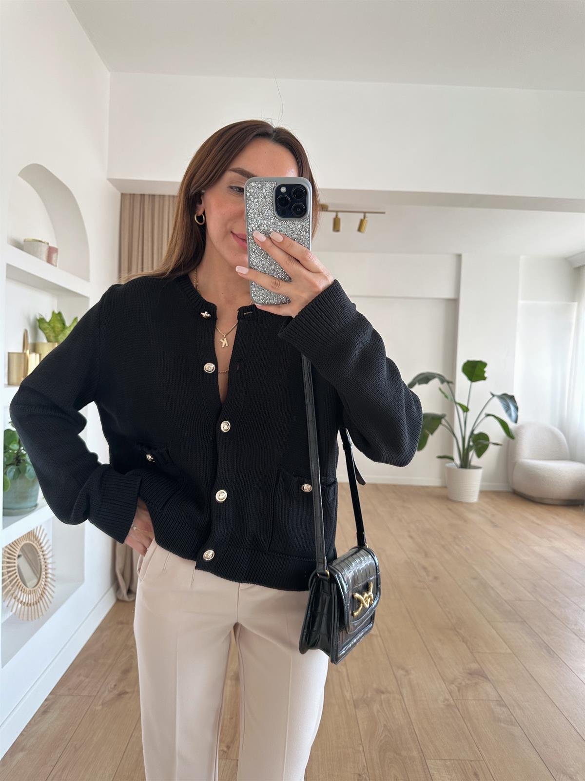 MASSMO MODEL SİYAH PREMIUM HIRKA