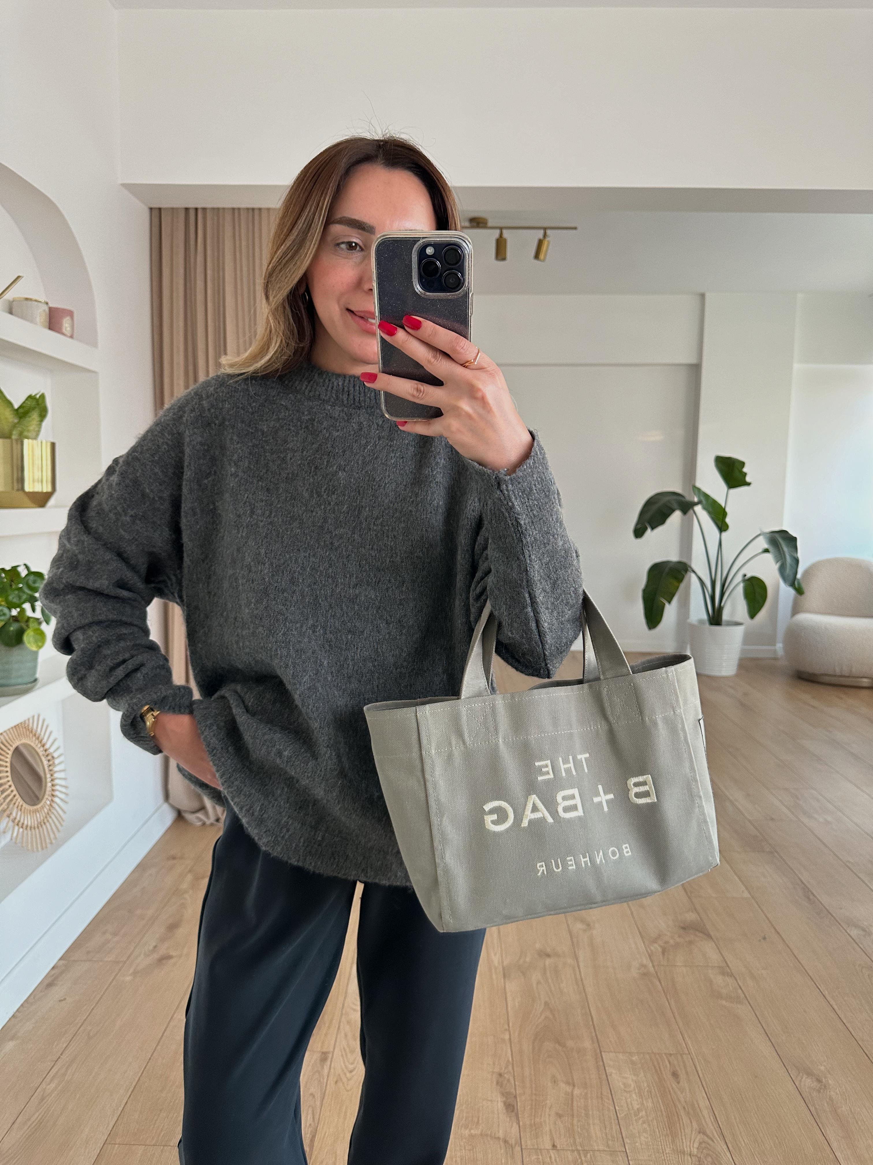 MD FÜME TÜYLÜ YUMOŞ BASIC KAZAK
