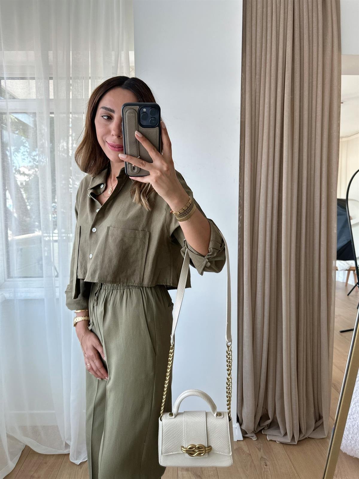 MIA HAKİ KETEN TAKIM