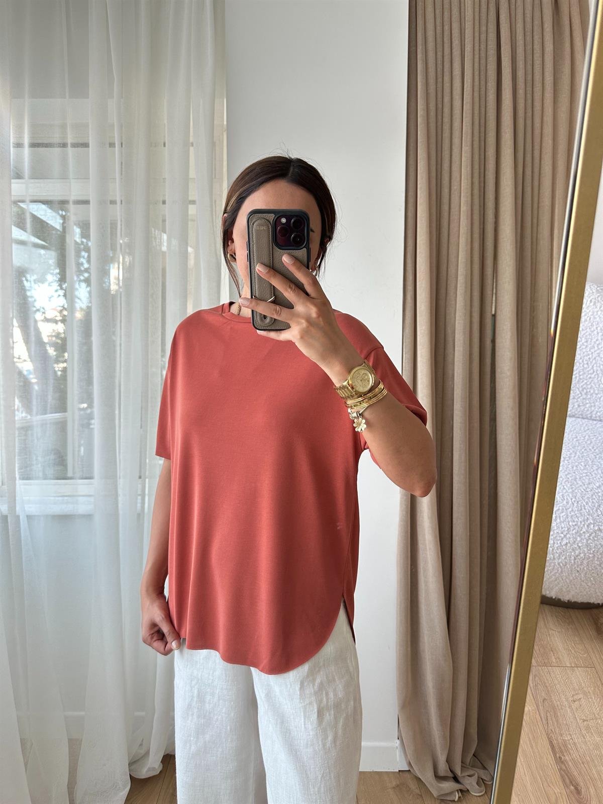 OYSH KİREMİT MODAL TİŞÖRT