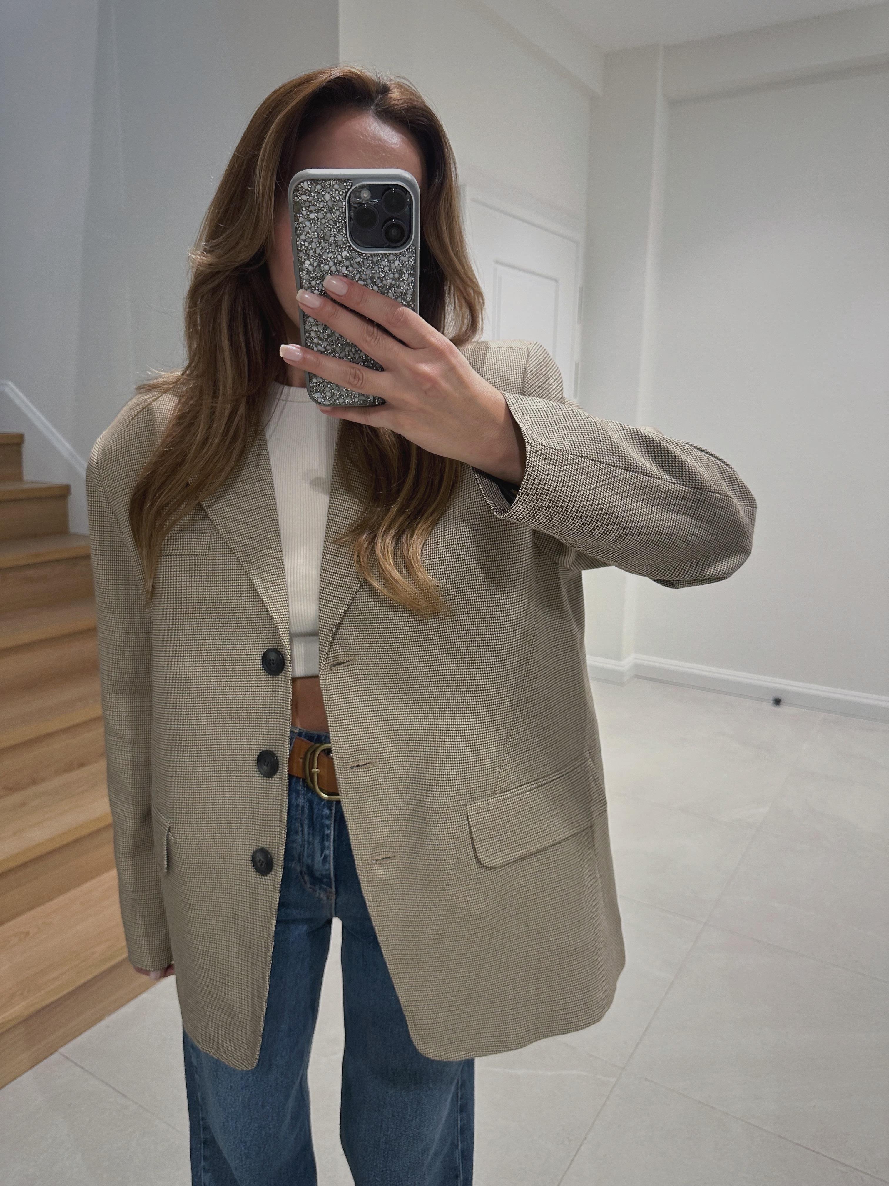 Pitikareli Oversize Blazer Ceket