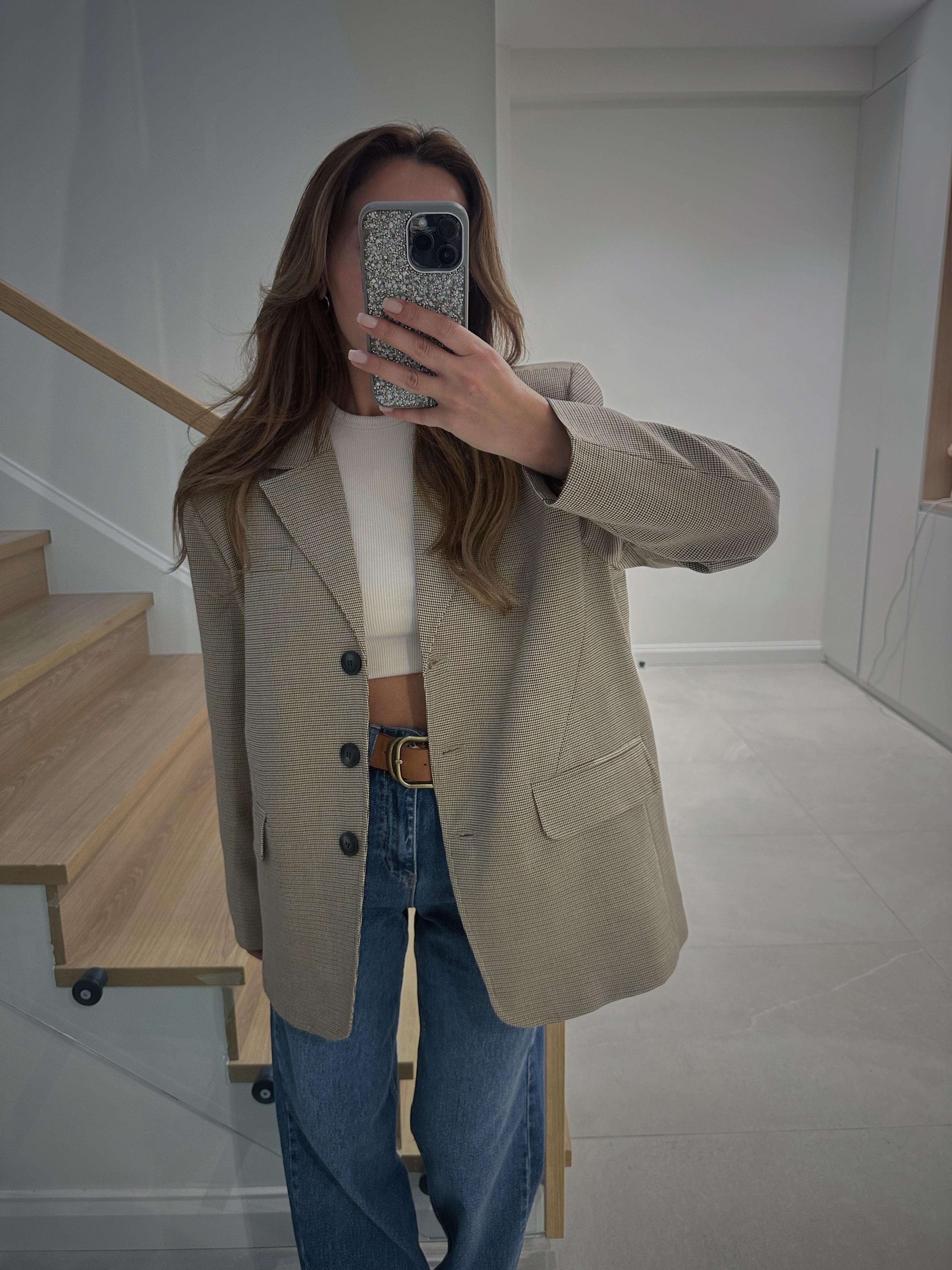 Pitikareli Oversize Blazer Ceket