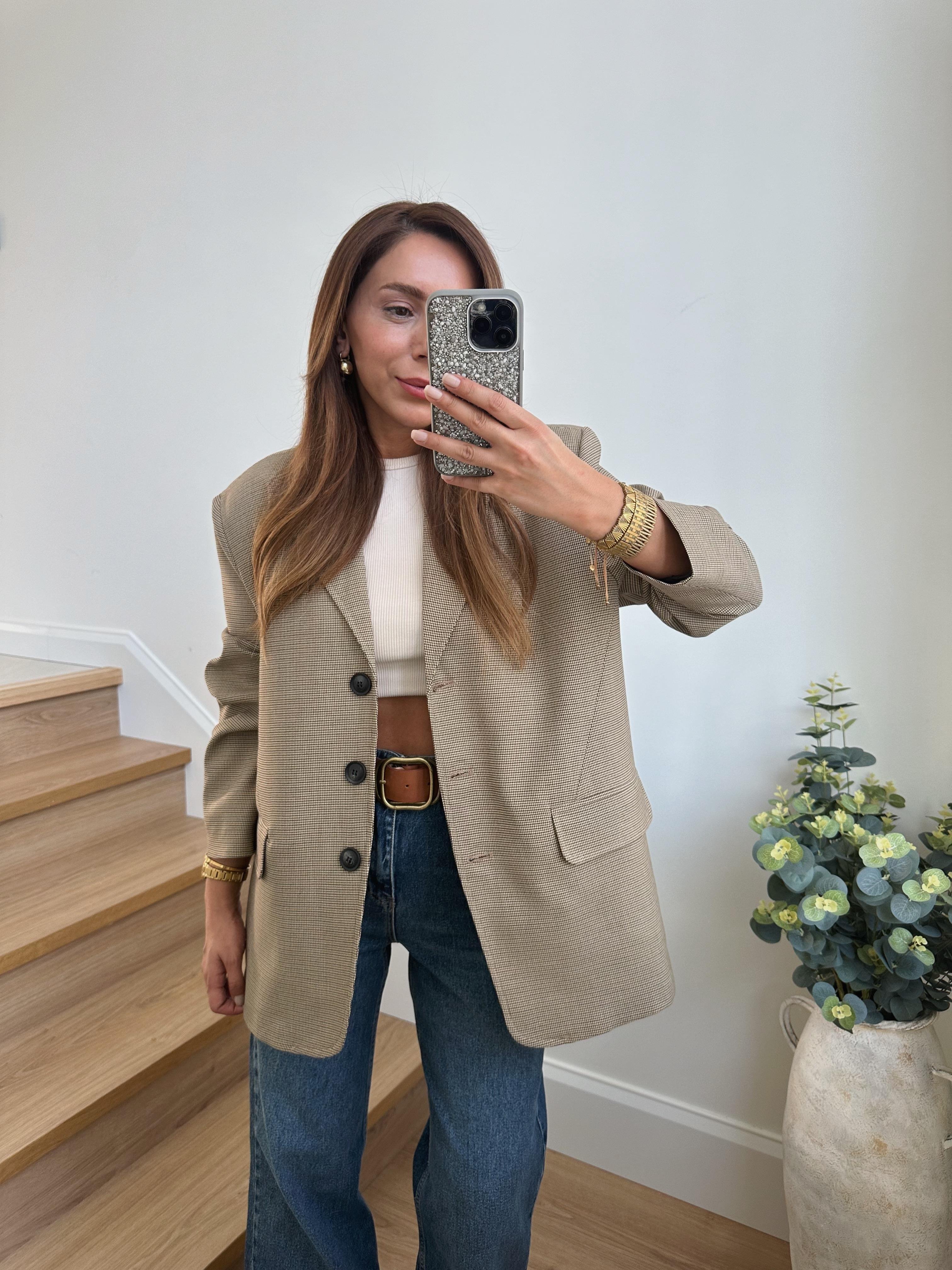 Pitikareli Oversize Blazer Ceket