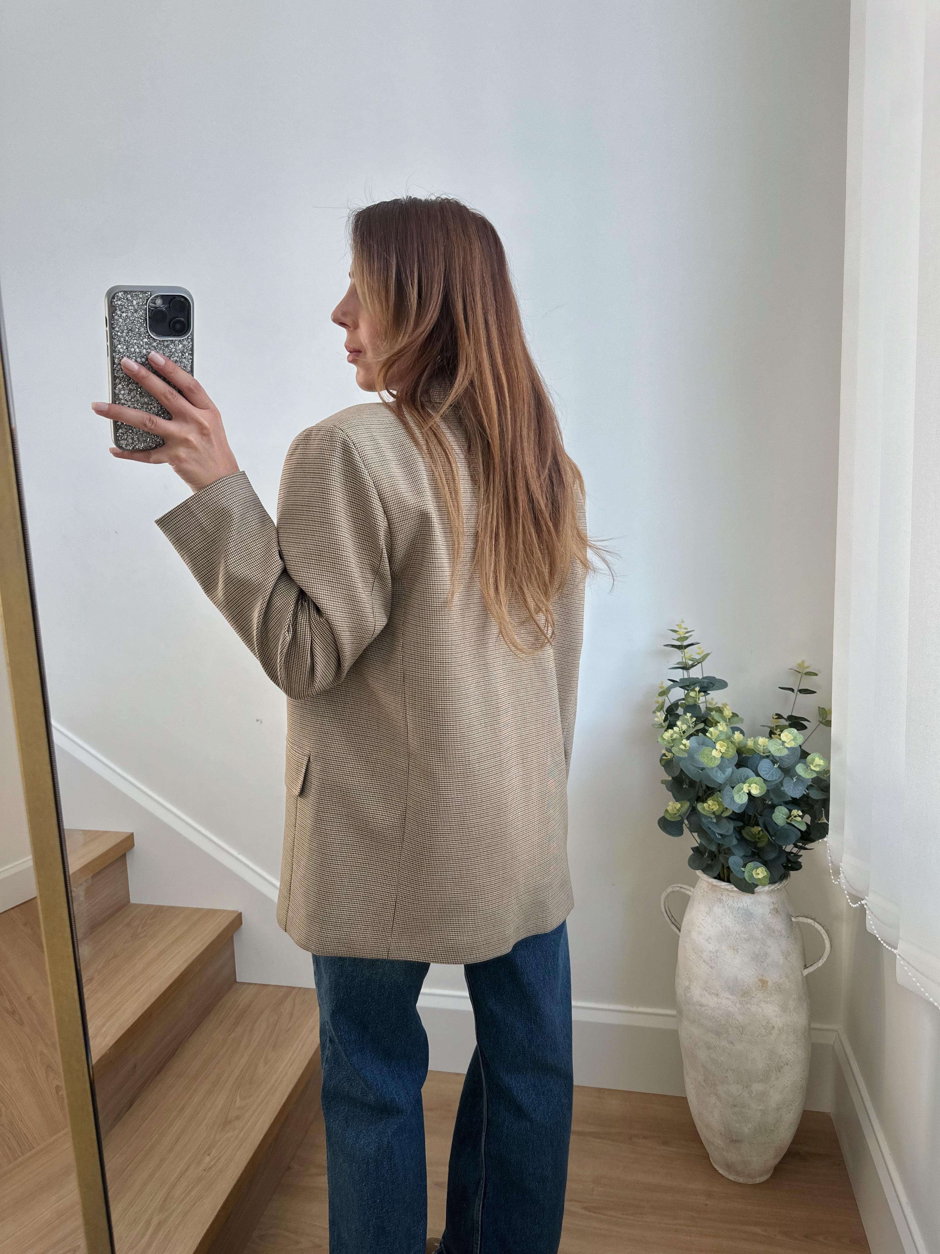 Pitikareli Oversize Blazer Ceket