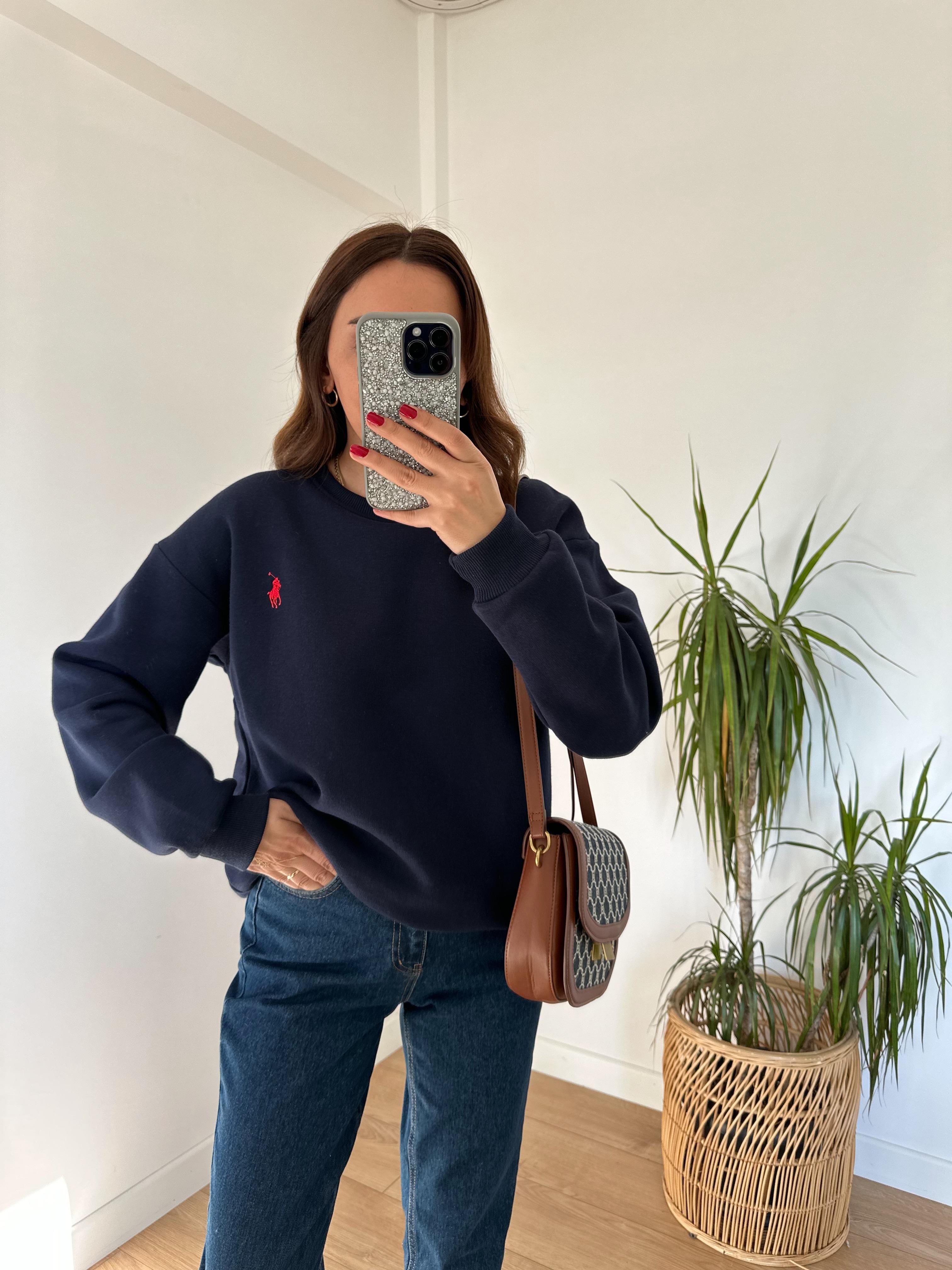RL LACİVERT  İÇİ ŞARDONLU SALAŞ  SWEAT