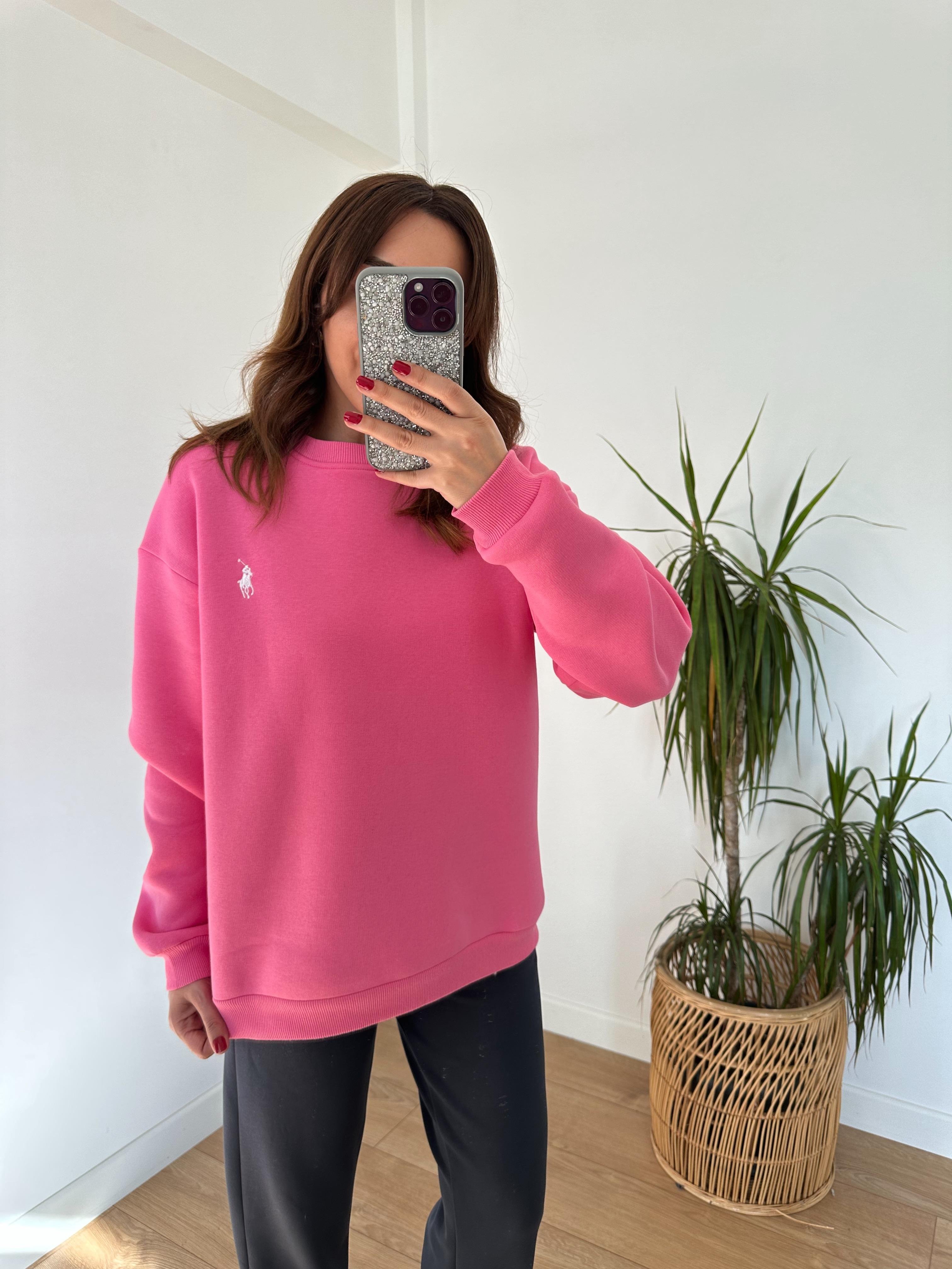 RL PEMBE  İÇİ ŞARDONLU SALAŞ  SWEAT