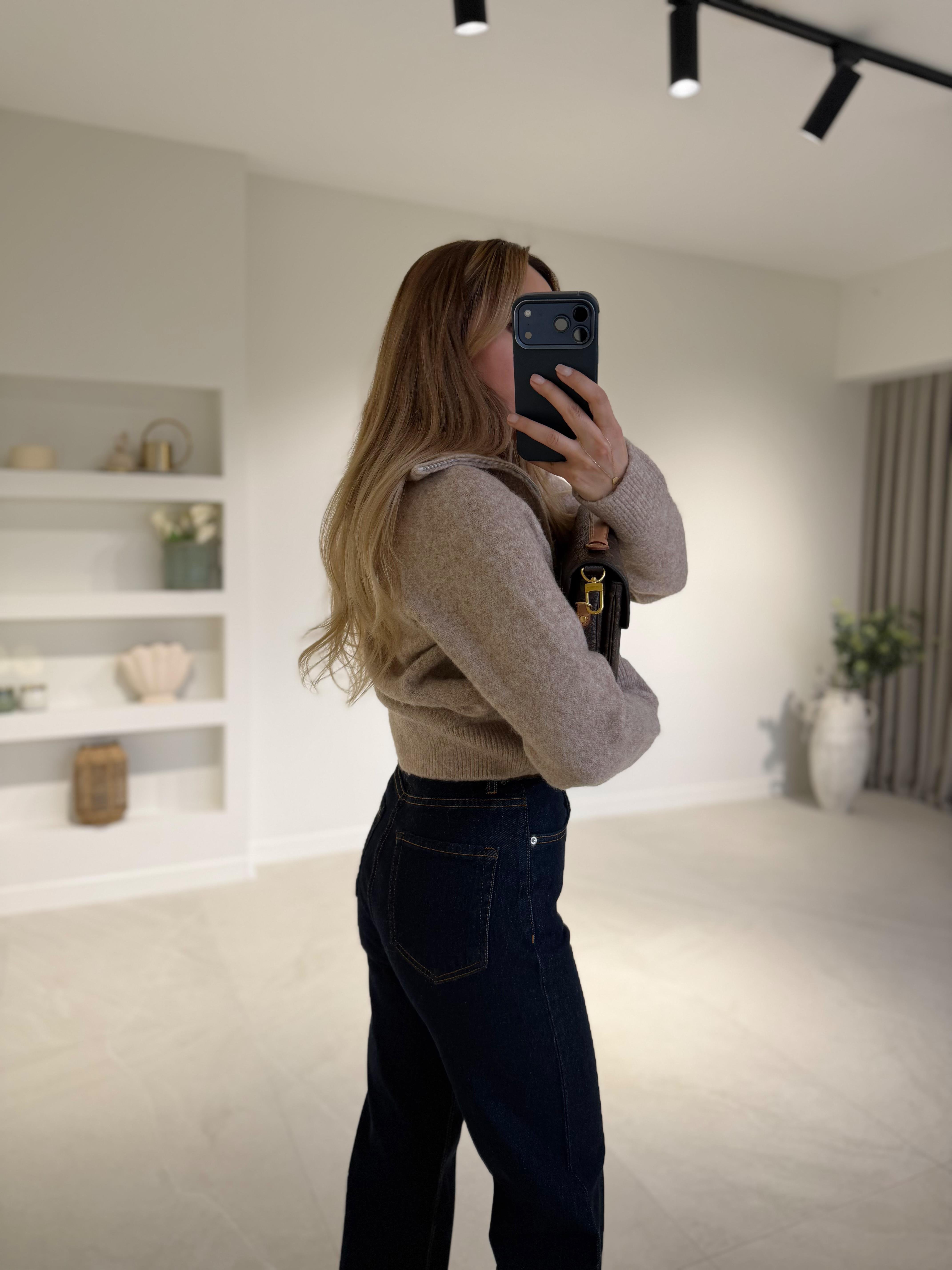 RM2004 Rins Yıkama Straight Kemerli Jean