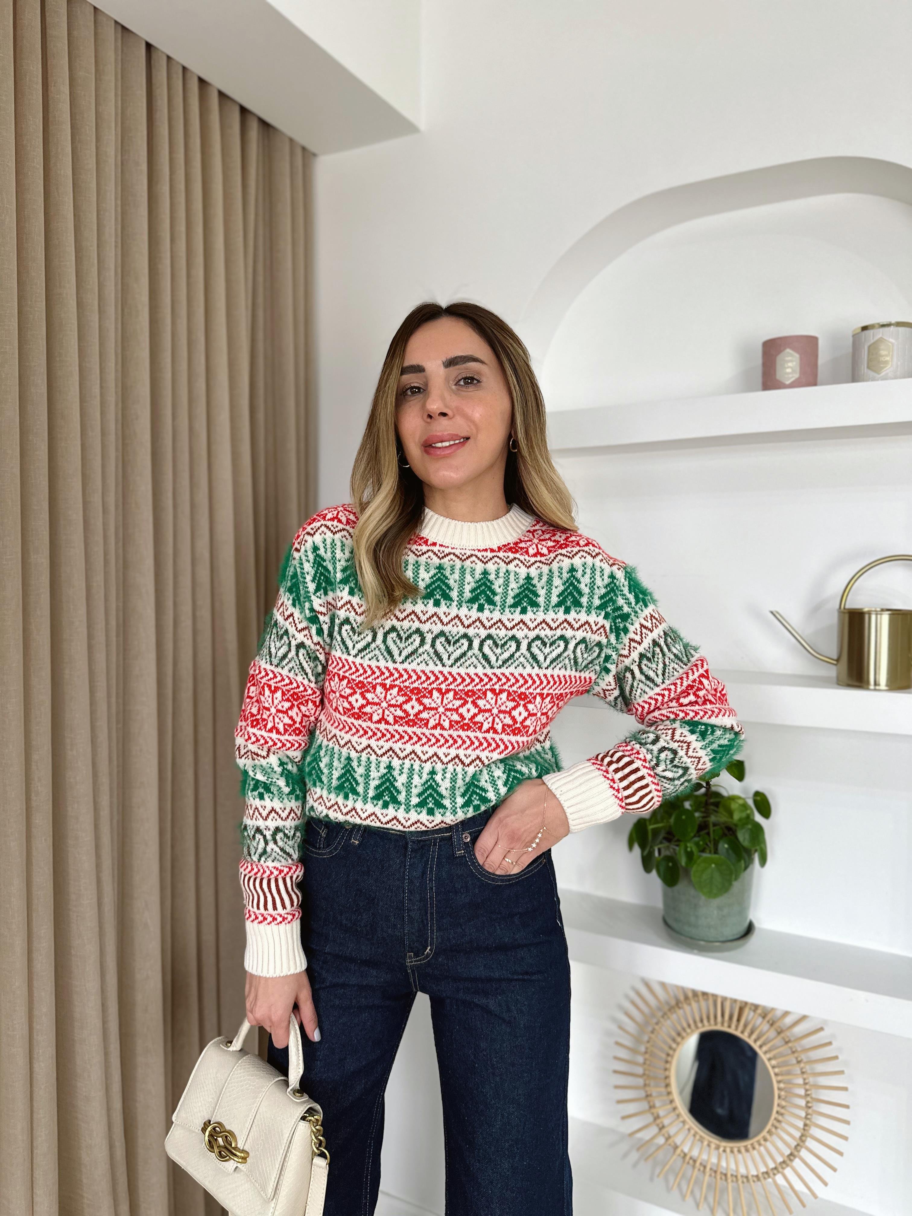 SİMLİ DESENLİ YILBAŞI KAZAĞI