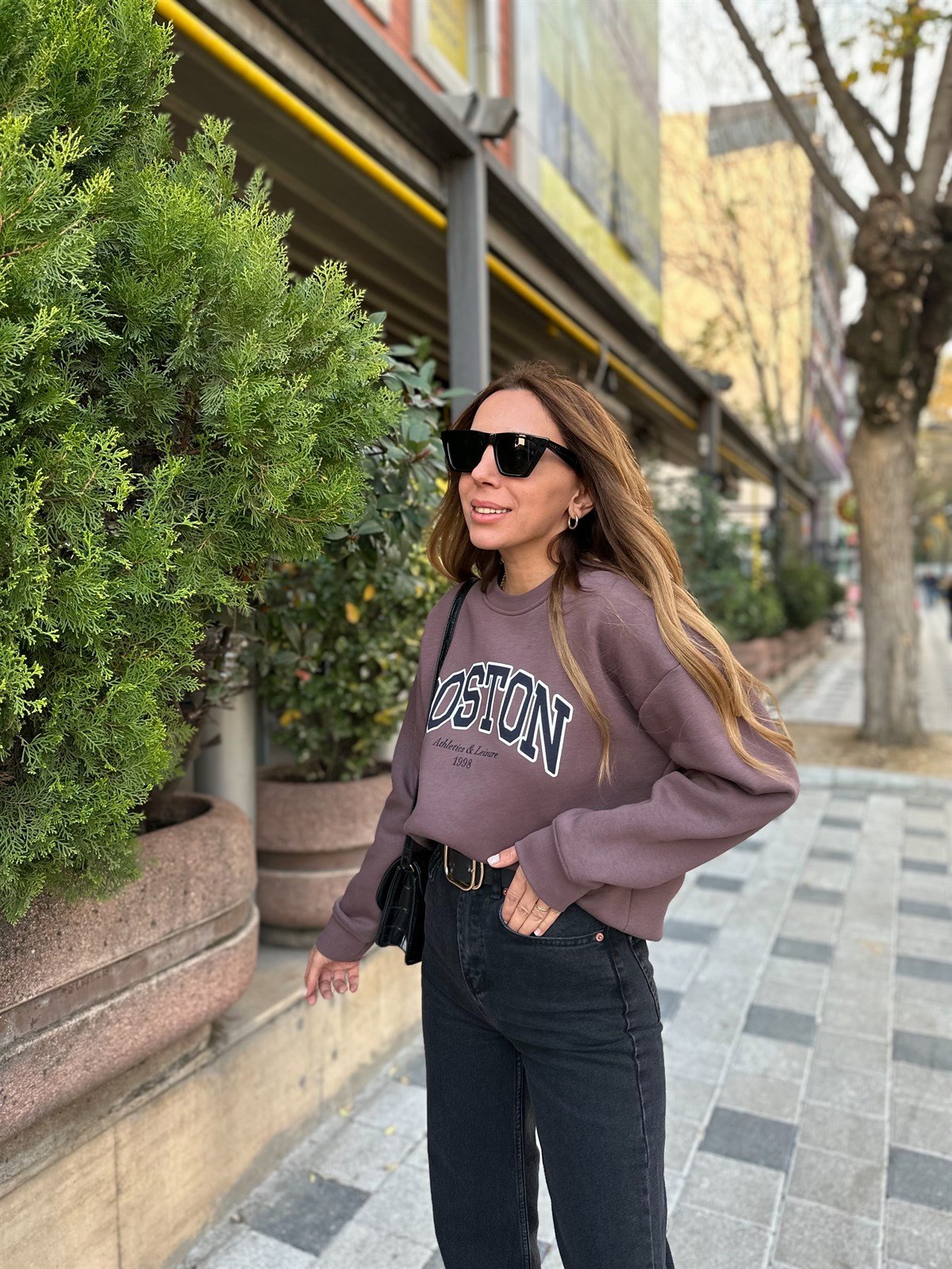 SOLUK KAHVE ŞARDONLU SWEAT