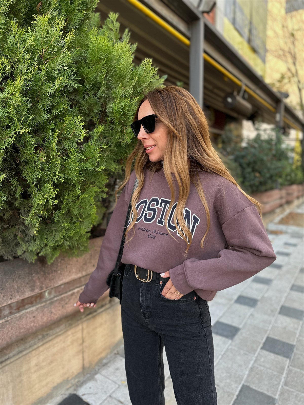 SOLUK KAHVE ŞARDONLU SWEAT