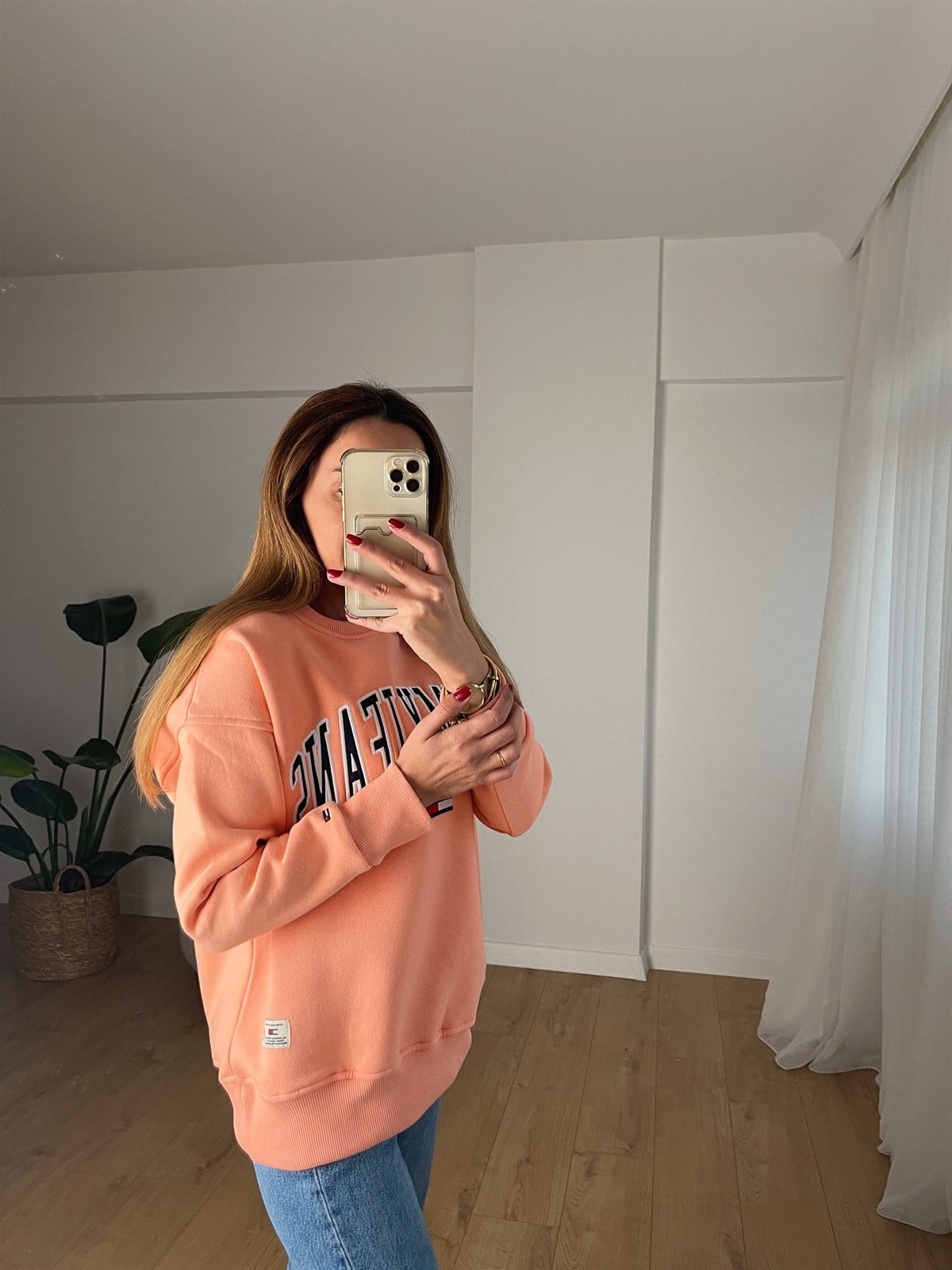 TOMMY YAVRU AĞZI ŞARDONLU SWEAT 