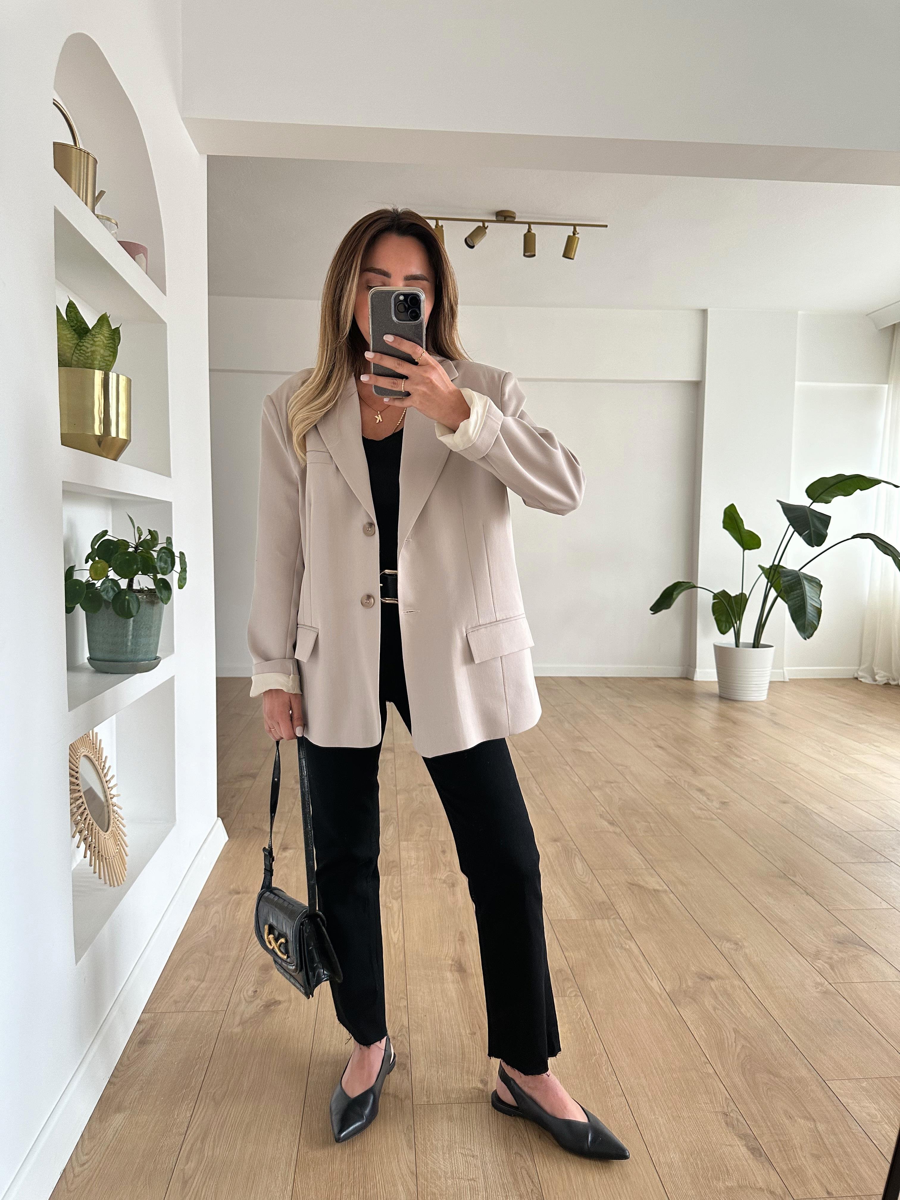 VİZON VATKALI OVERSIZE CEKET