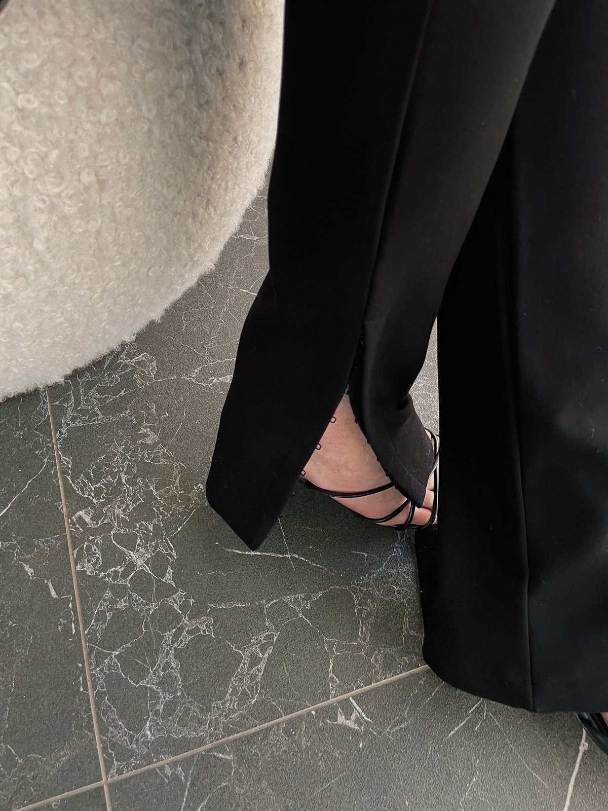 ZARA YIRTMAÇLI TAYT PANTOLON