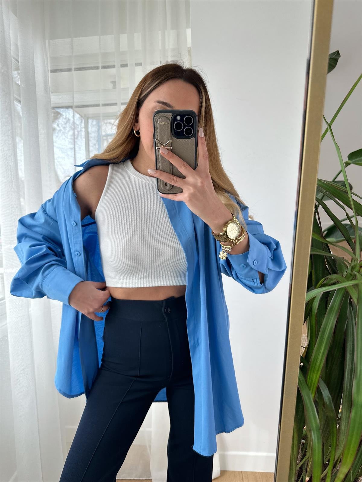 ZR BEYAZ FİTİLLİ CROP