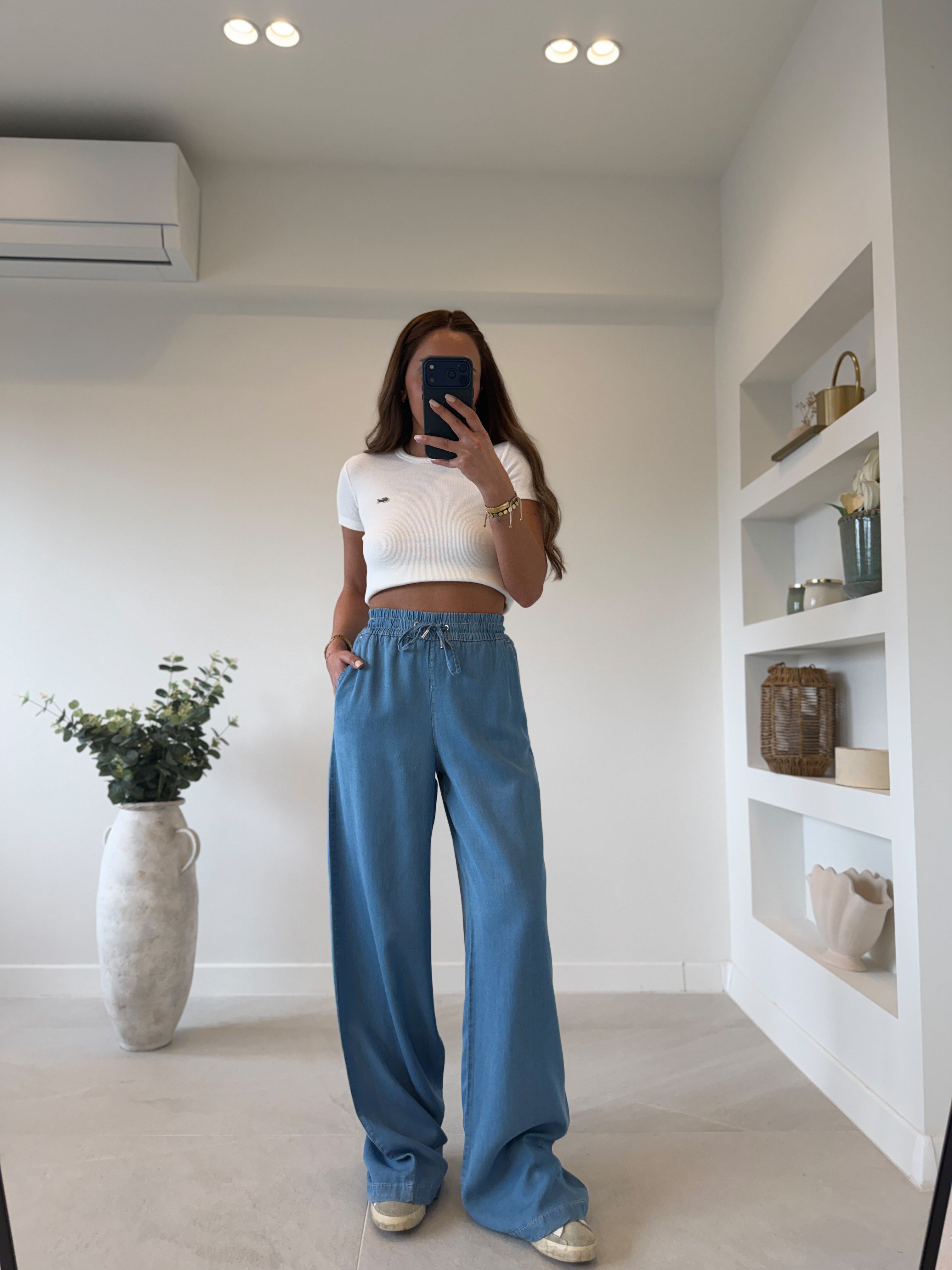 Zr Muadil Beli Lastikli Tensel Jean