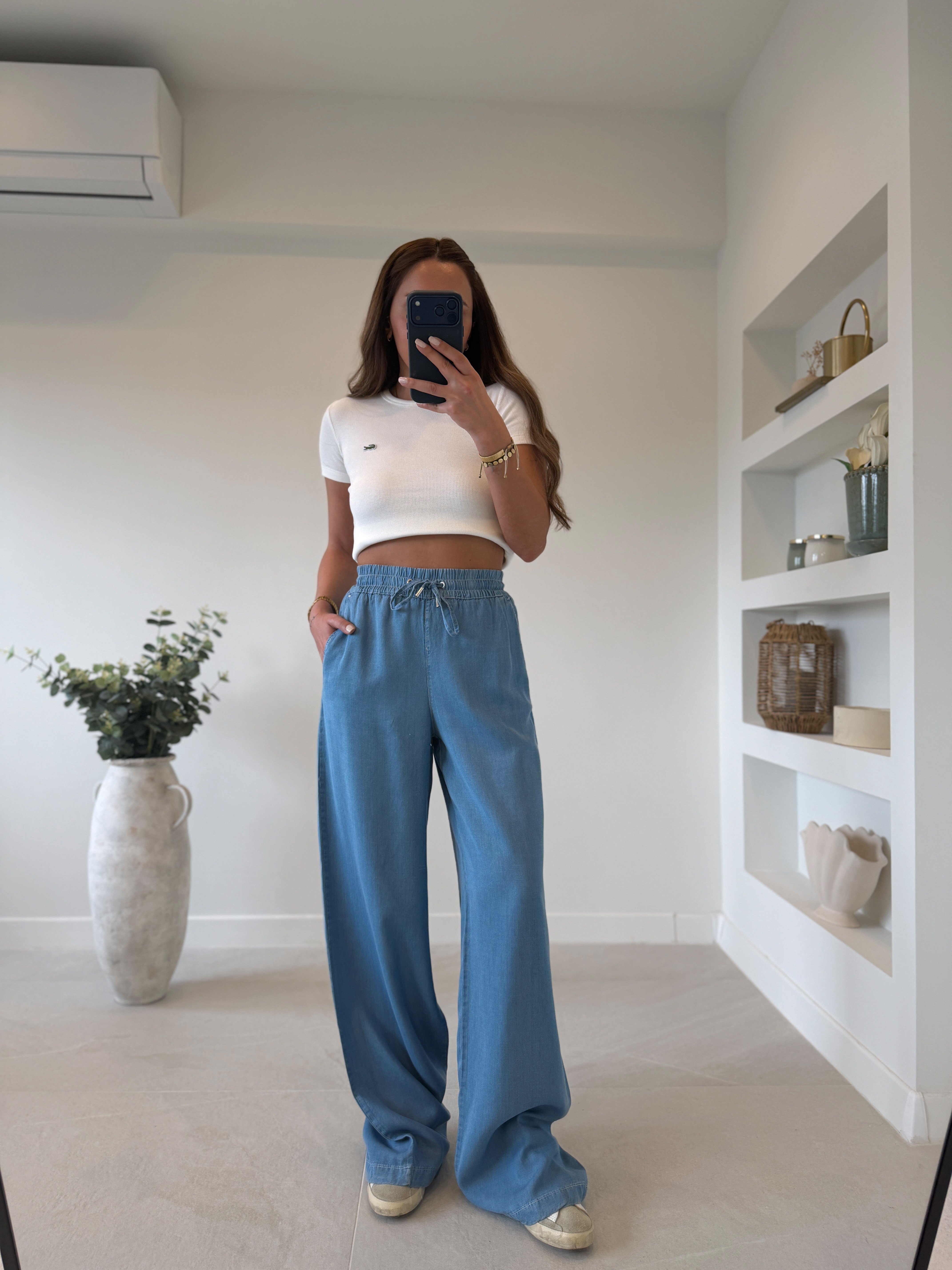 Zr Muadil Beli Lastikli Tensel Jean