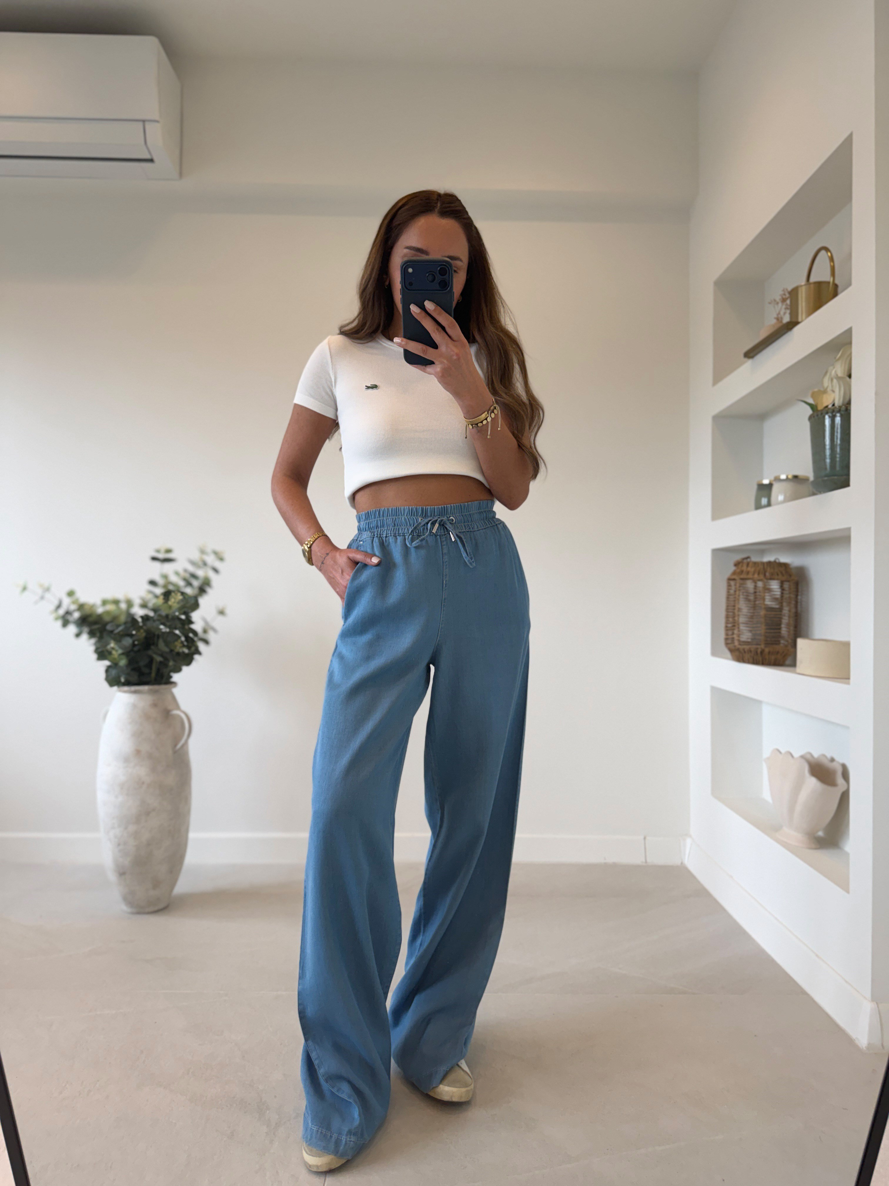 Zr Muadil Beli Lastikli Tensel Jean