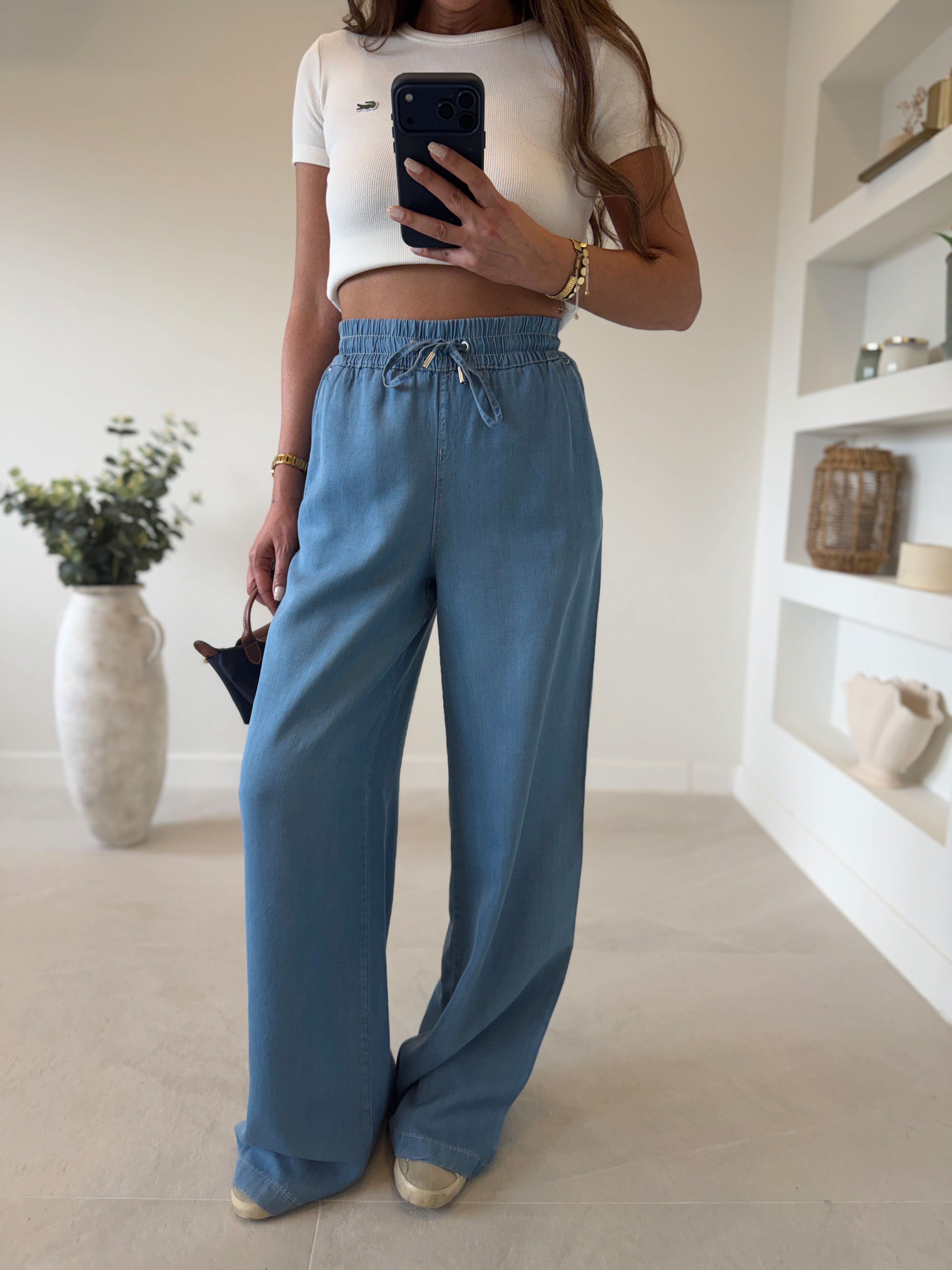 Zr Muadil Beli Lastikli Tensel Jean