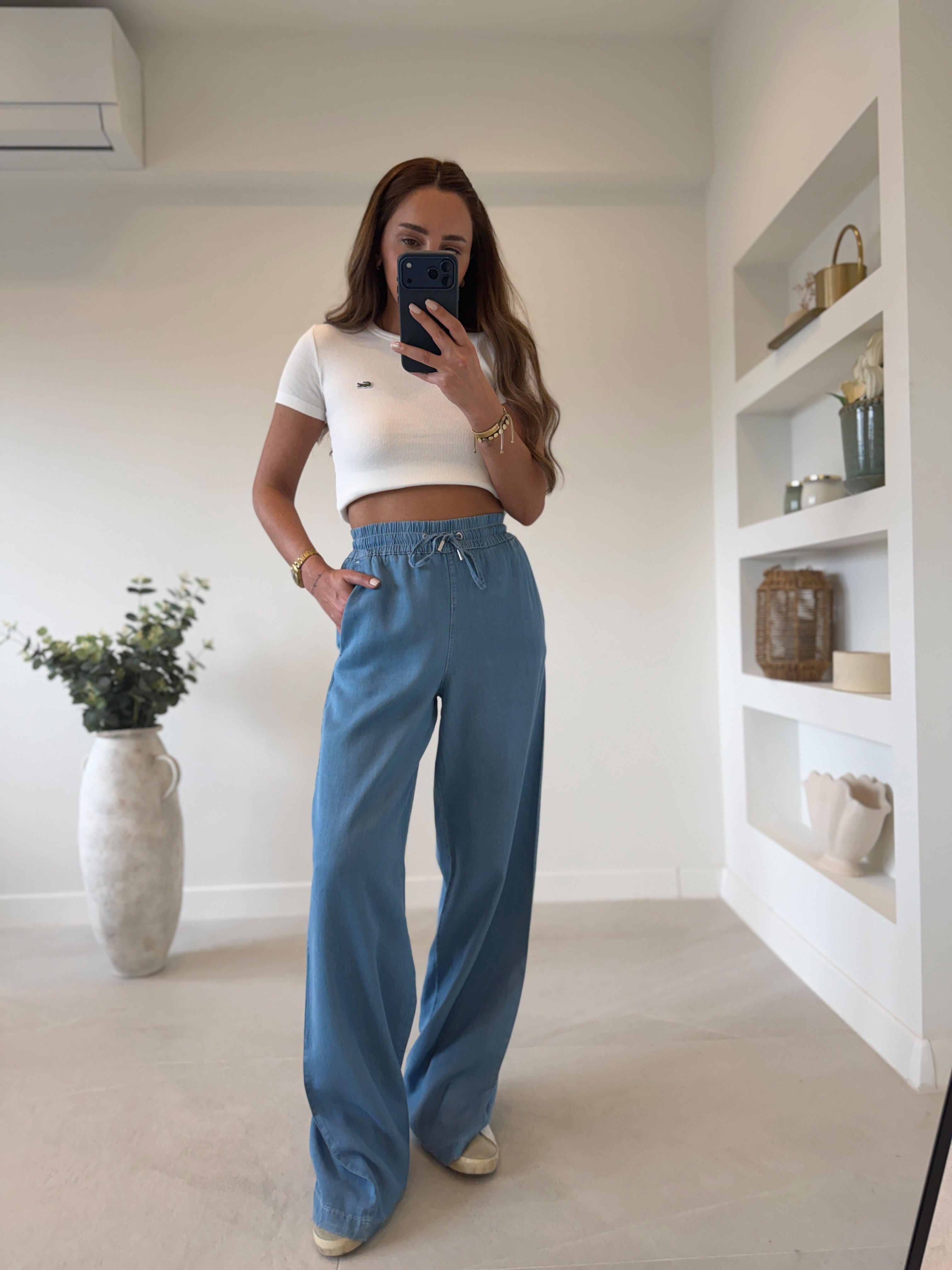 Zr Muadil Beli Lastikli Tensel Jean