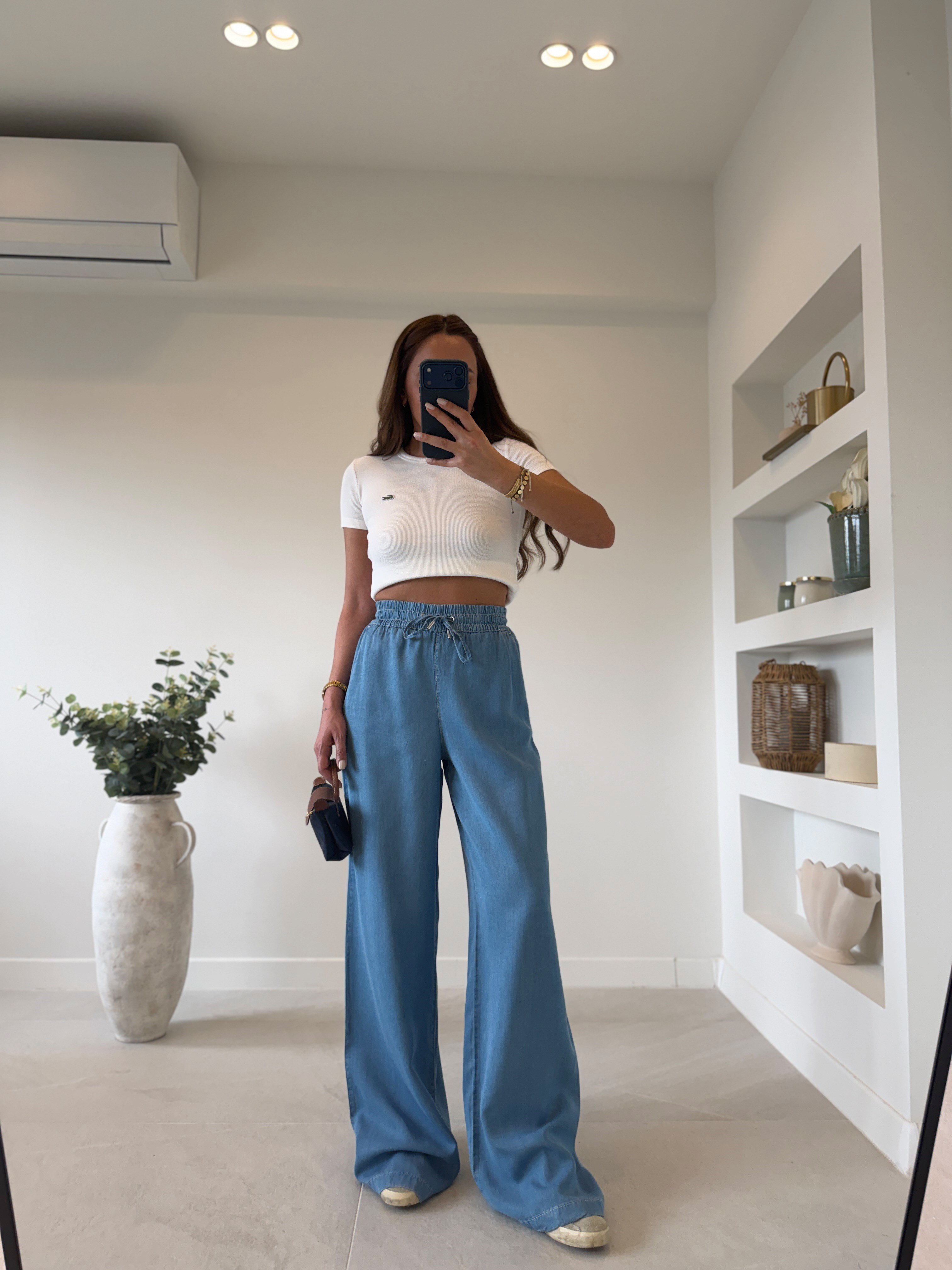Zr Muadil Beli Lastikli Tensel Jean
