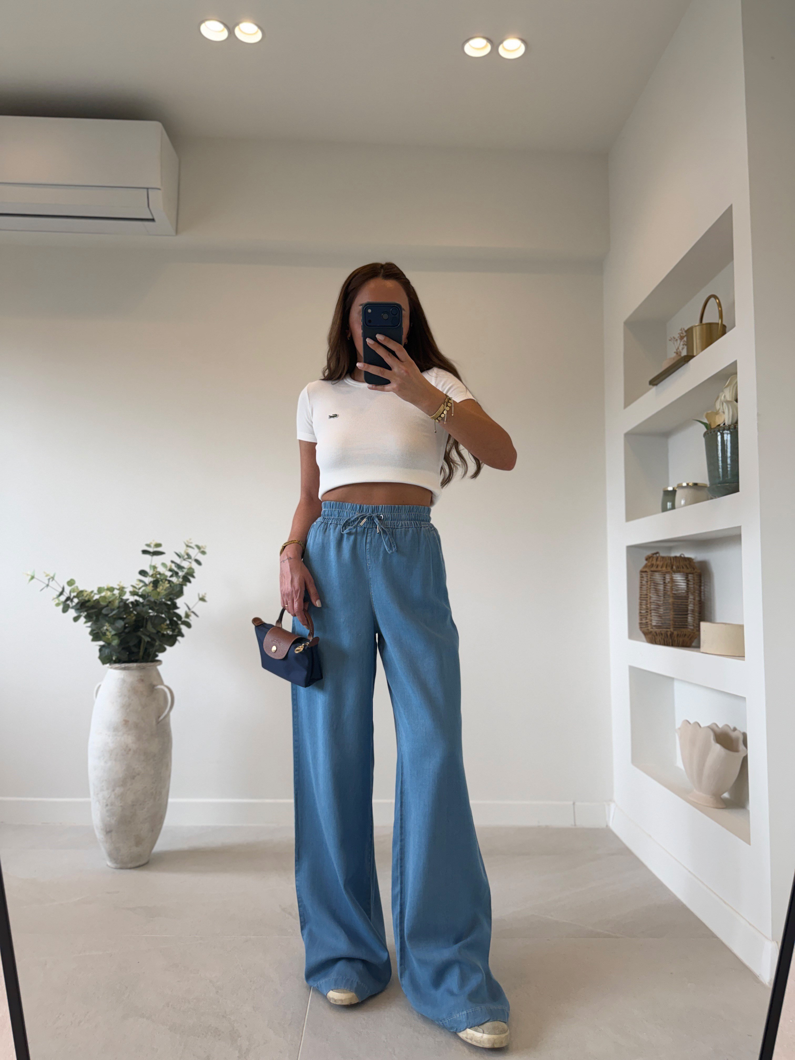 Zr Muadil Beli Lastikli Tensel Jean