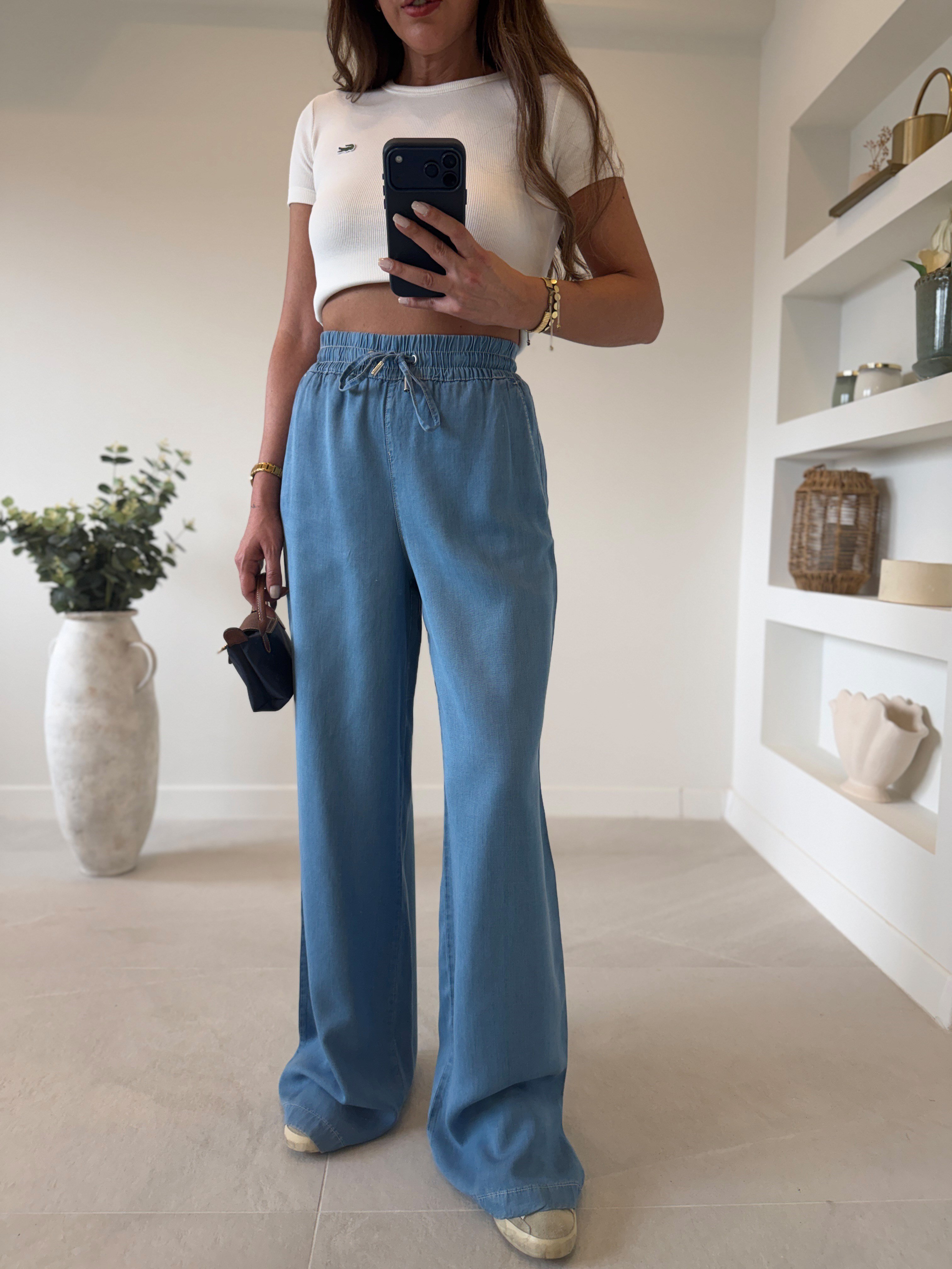 Zr Muadil Beli Lastikli Tensel Jean