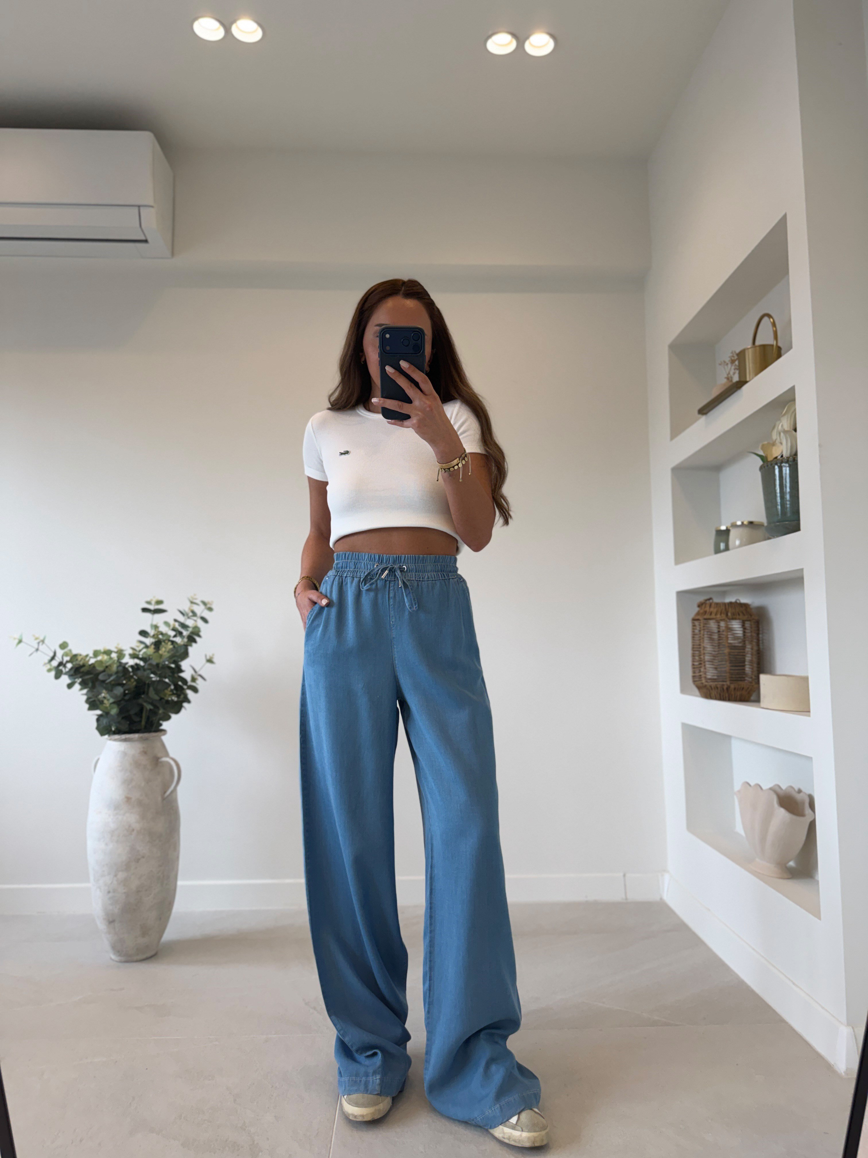 Zr Muadil Beli Lastikli Tensel Jean