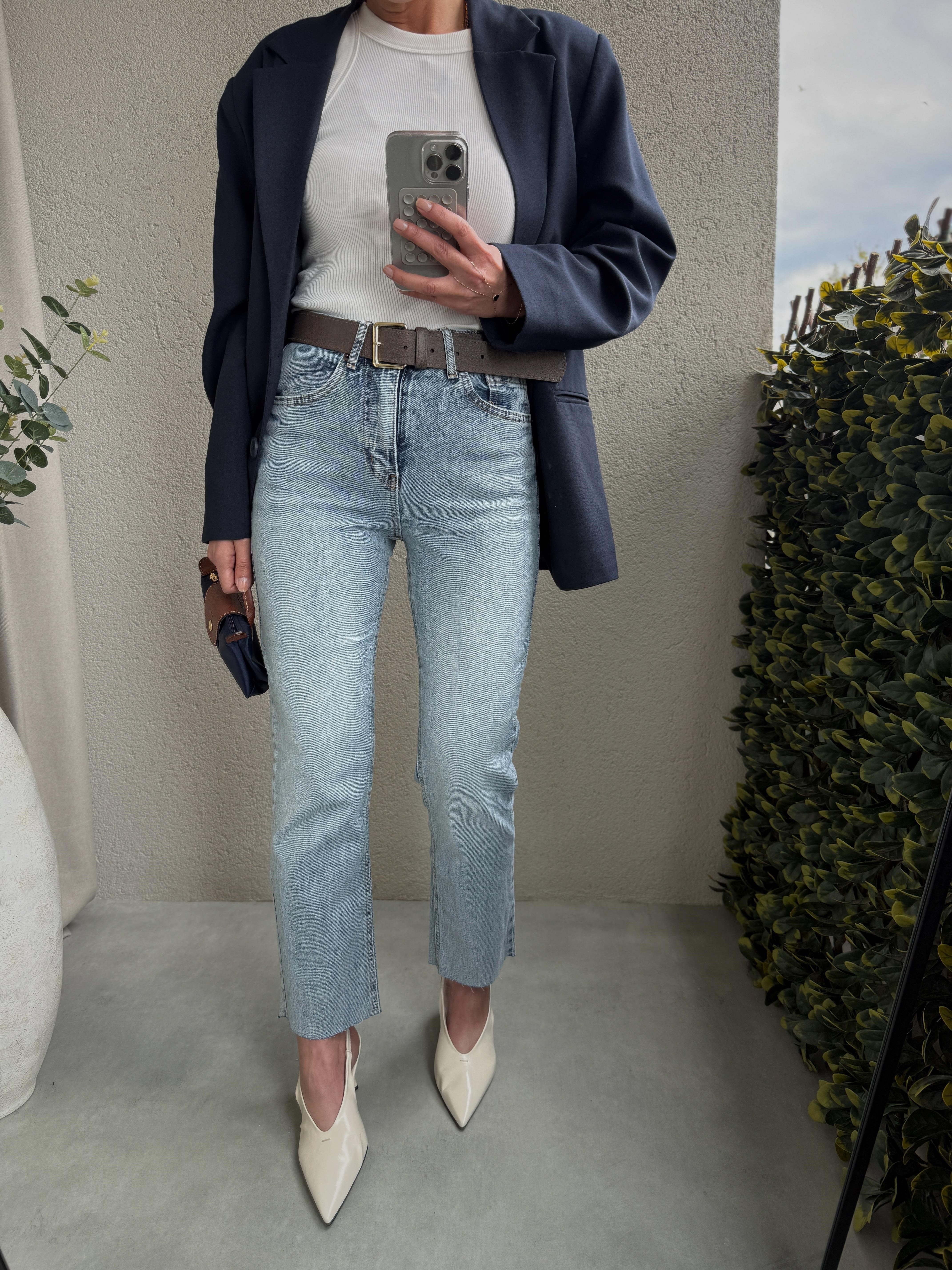 Zr Muadil Kar Yıkama Boyfit Jean