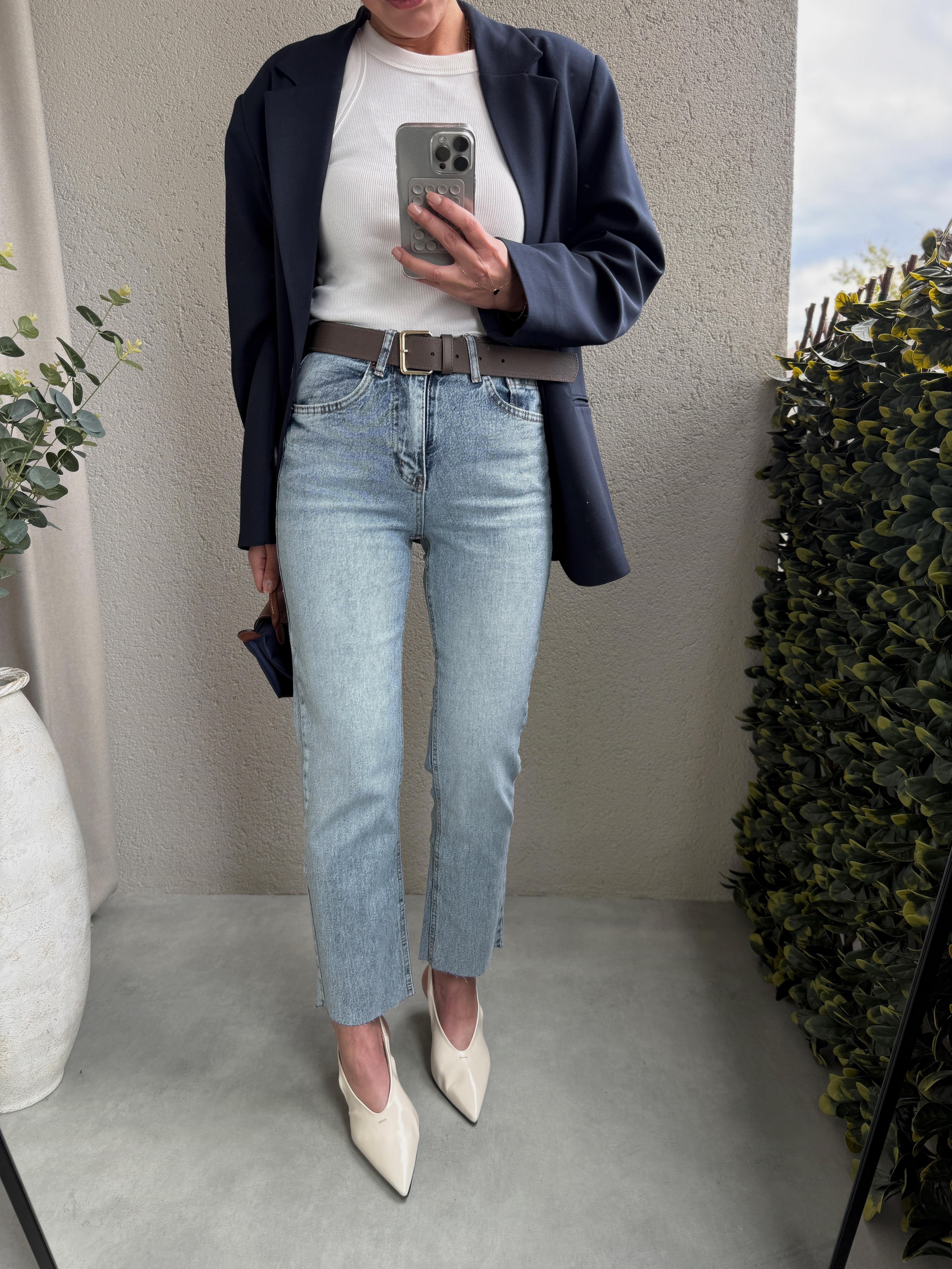 Zr Muadil Kar Yıkama Boyfit Jean